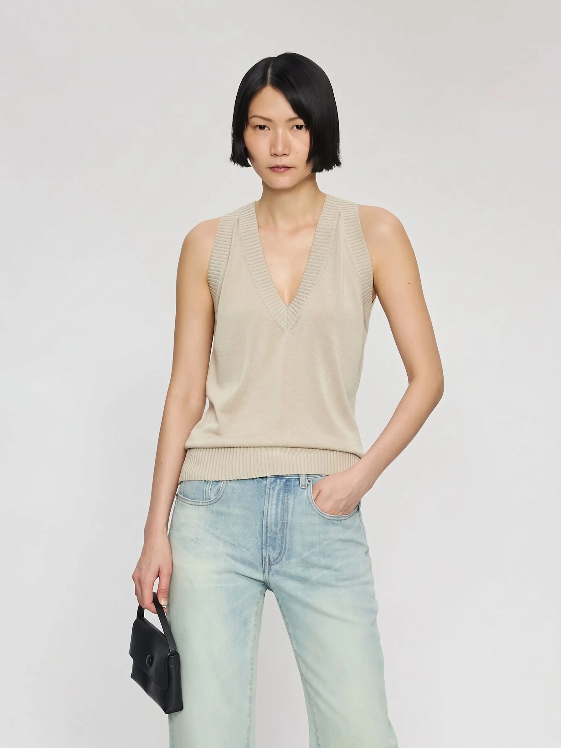 V-Neck Knit Set - Image 4