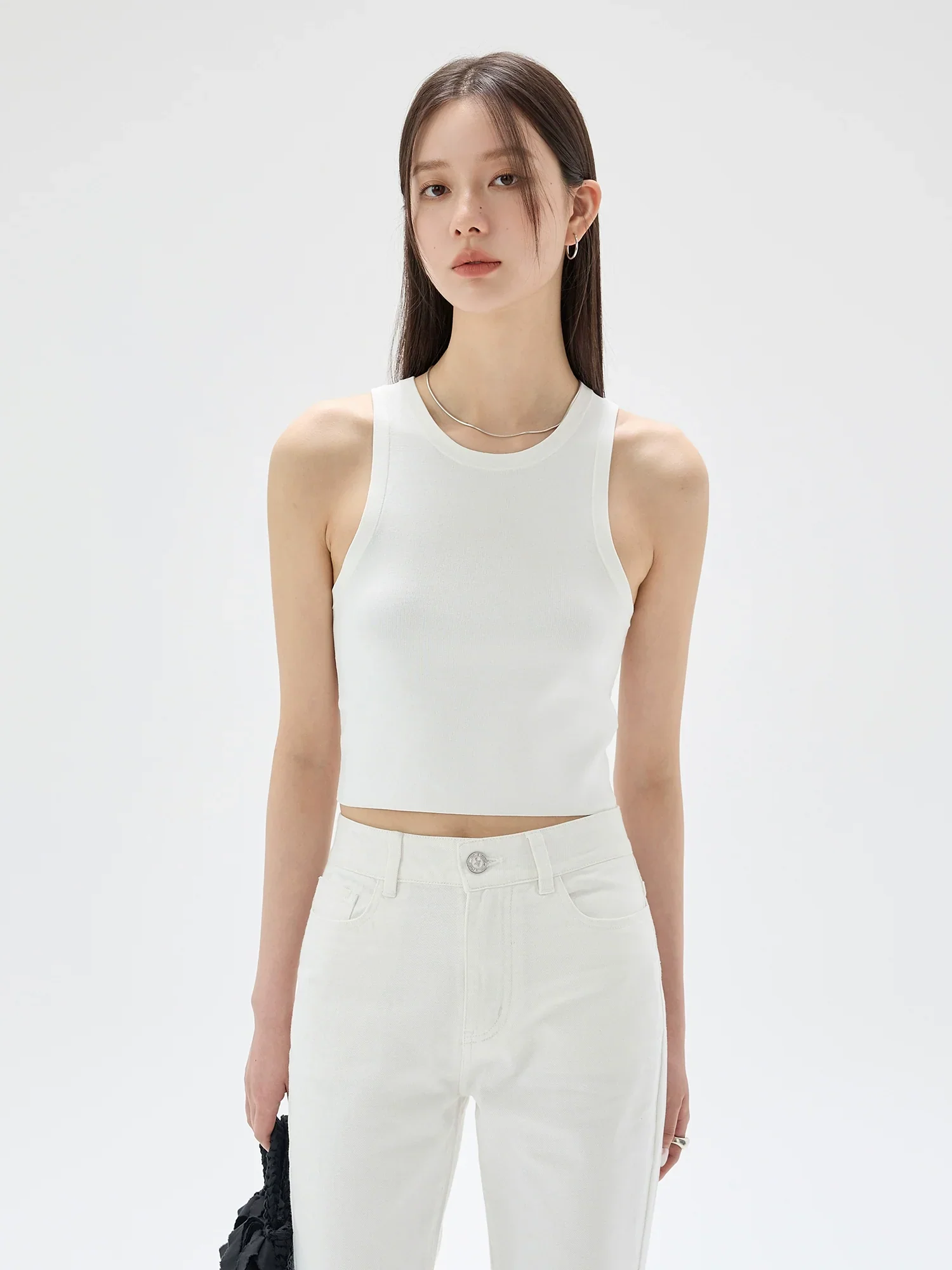 V-Neck Knitted Cardigan - Image 3