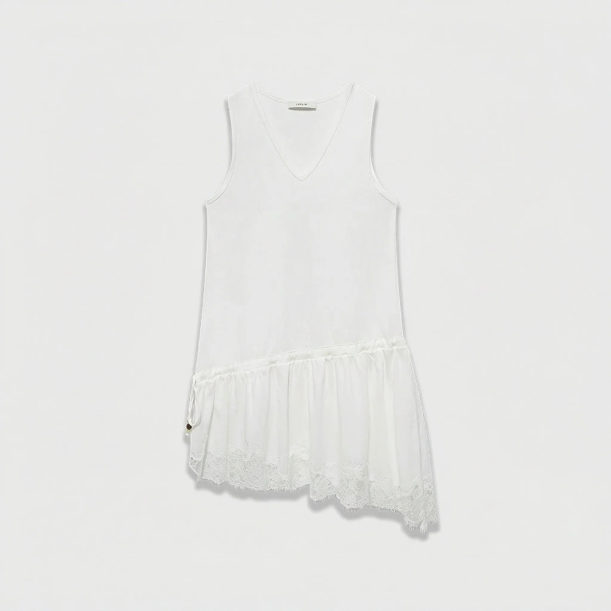 V-Neck Lace Tunic - Image 7