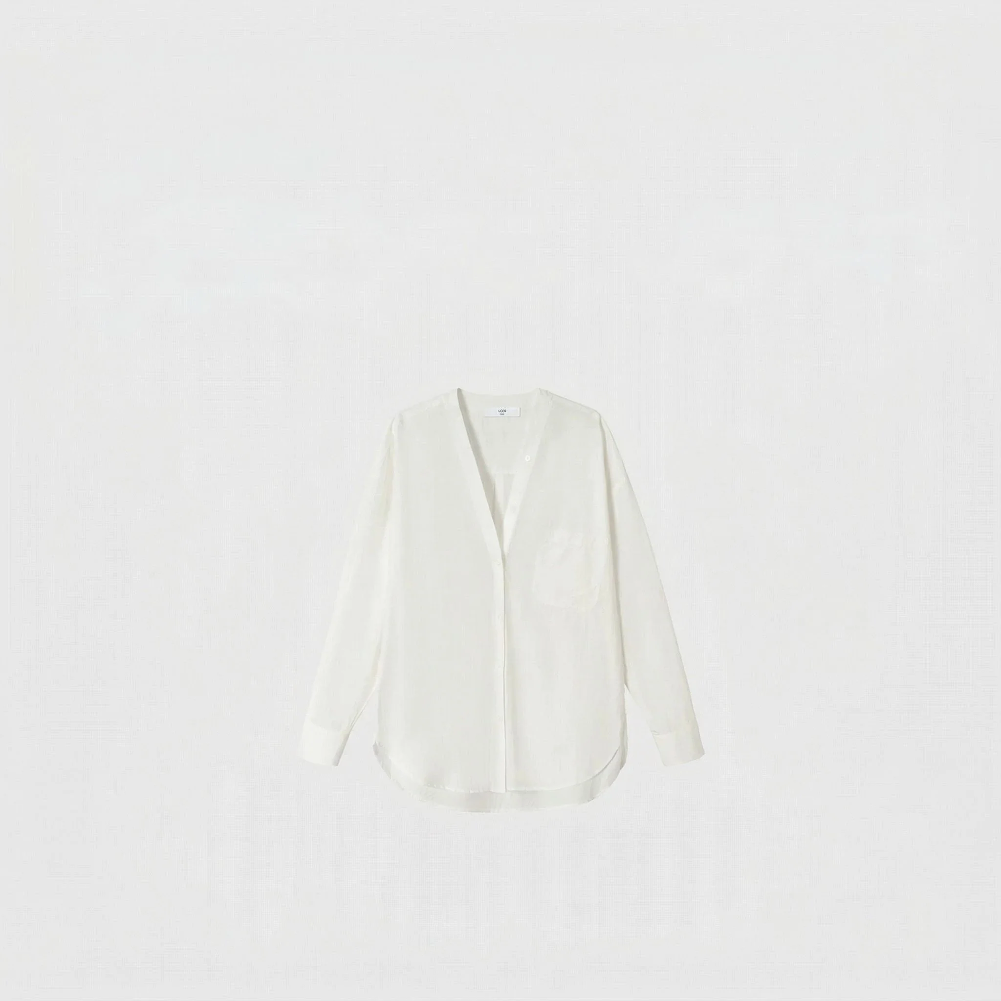V-Neck Oversized Shirt - Image 6