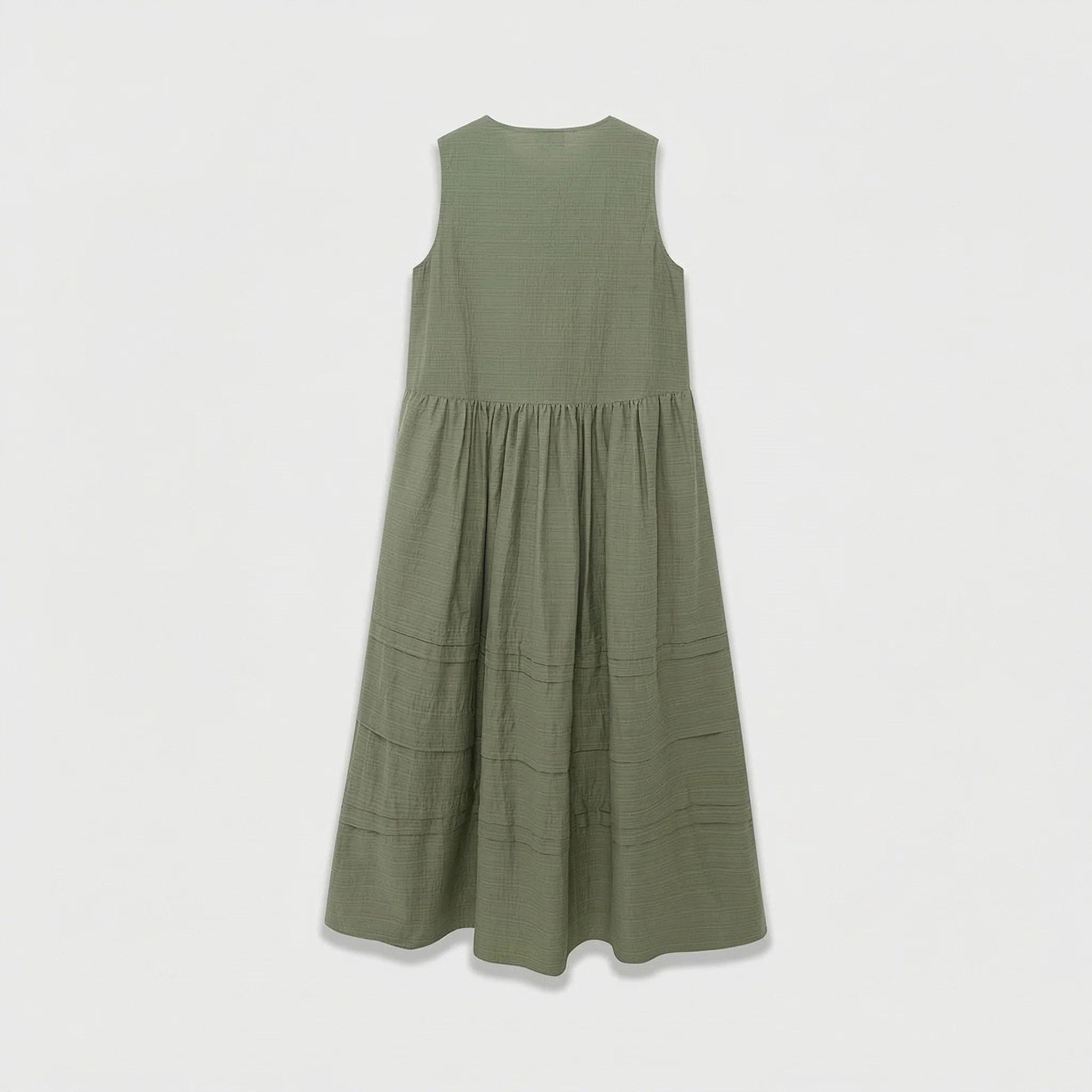 V-Neck Sleeveless Maxi Dress - Image 7