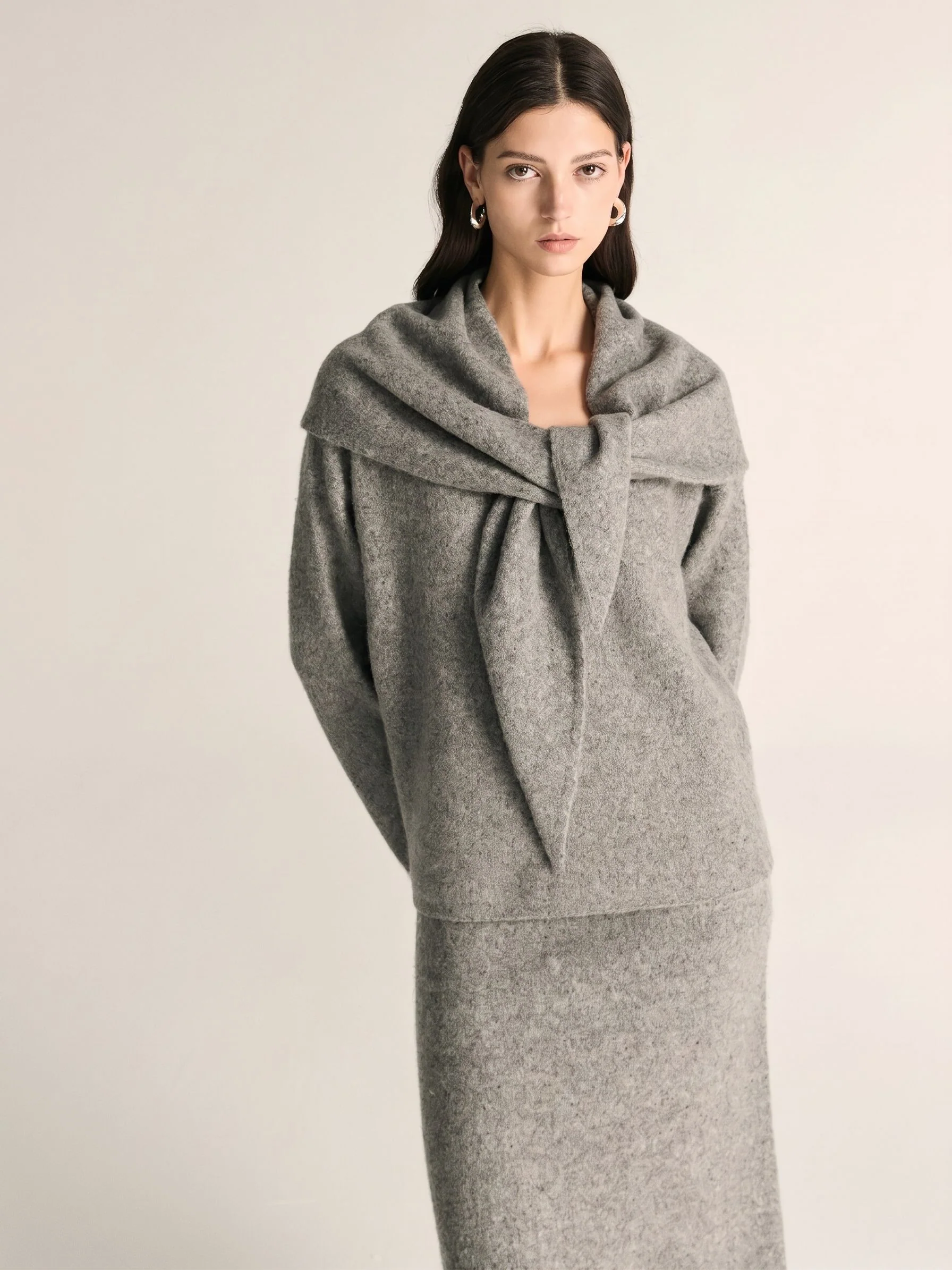 V-Neck Sweater Set - Image 2