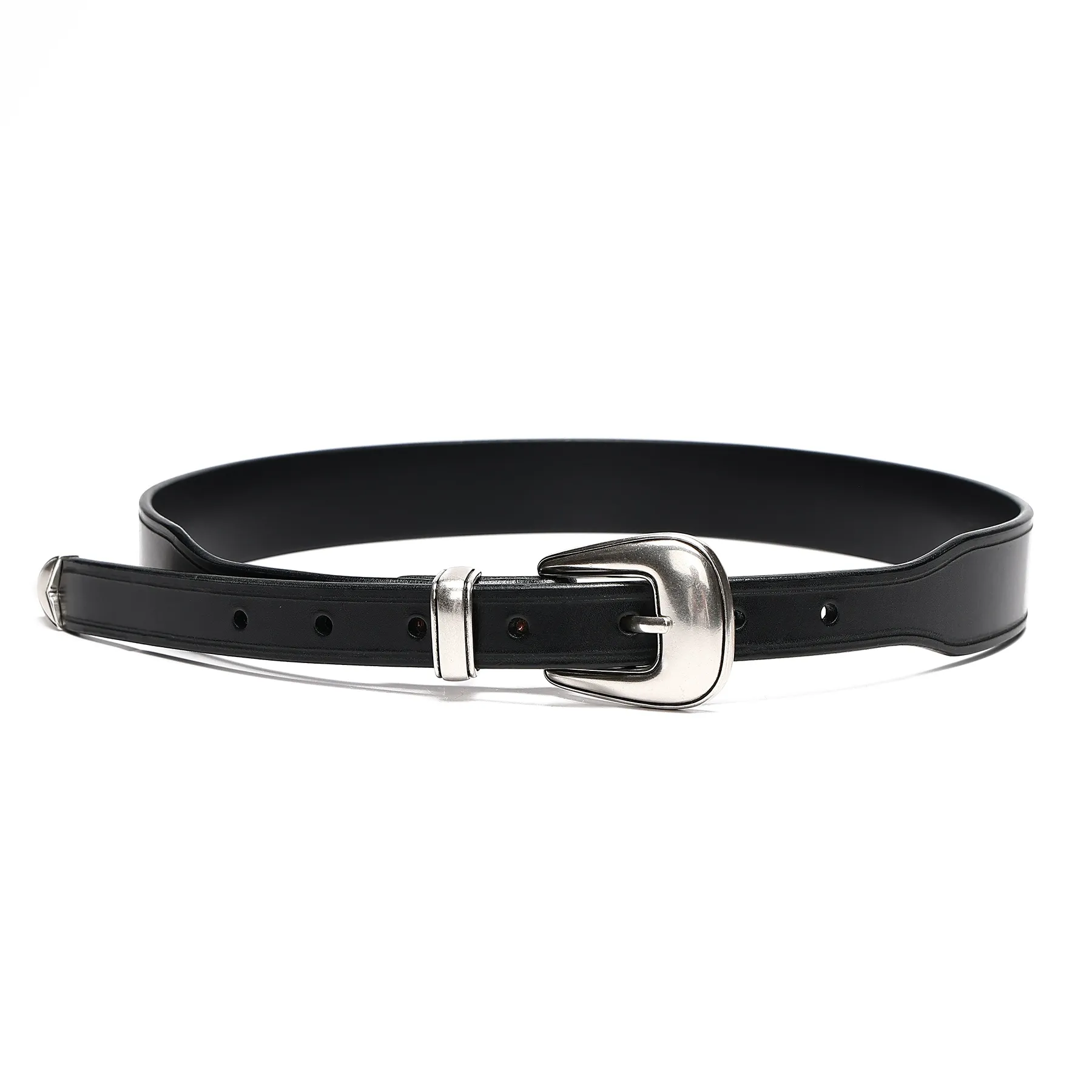 Vegetable-Tanned Leather Belt - Image 9