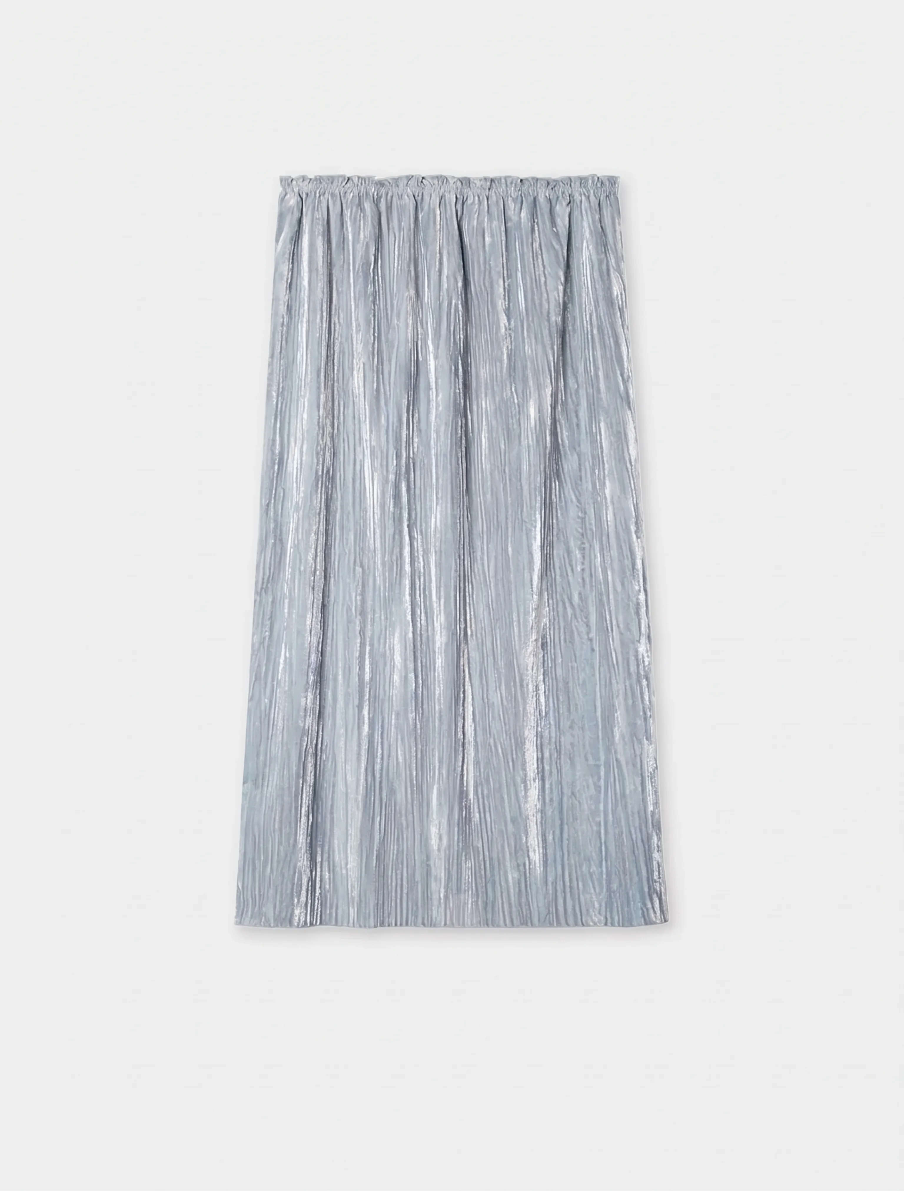 Velvet Pleated Skirt - Image 3