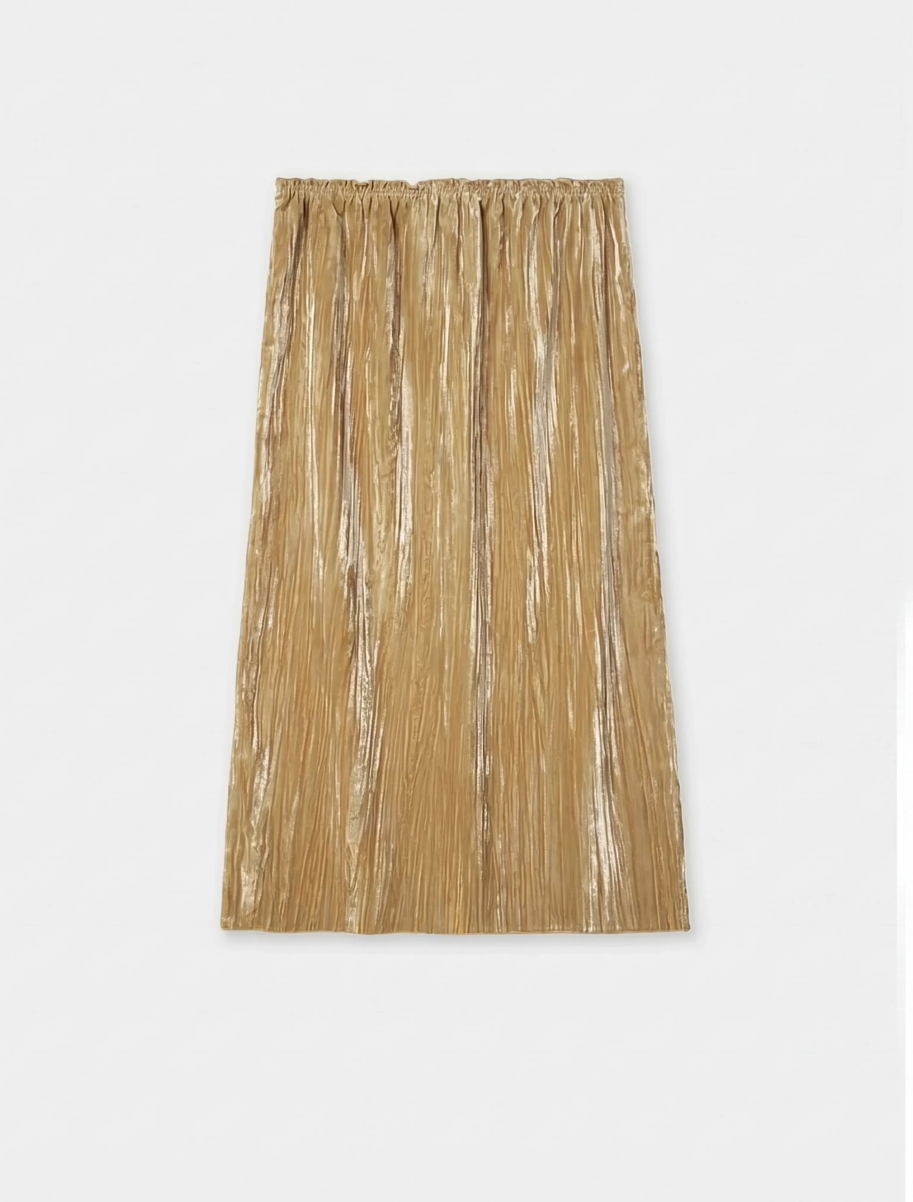 Velvet Pleated Skirt - Image 4