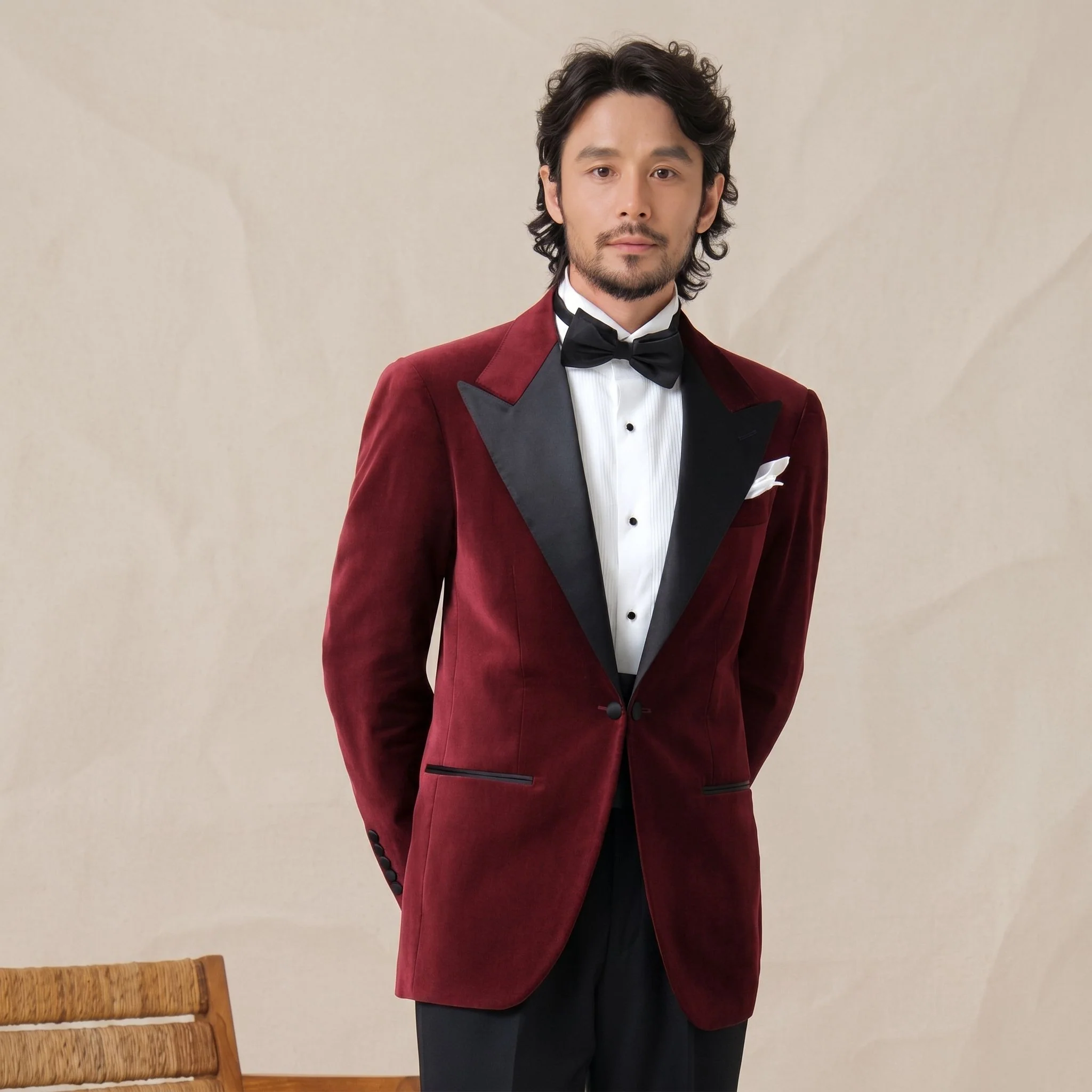 Velvet Tuxedo Jacket - Image 5