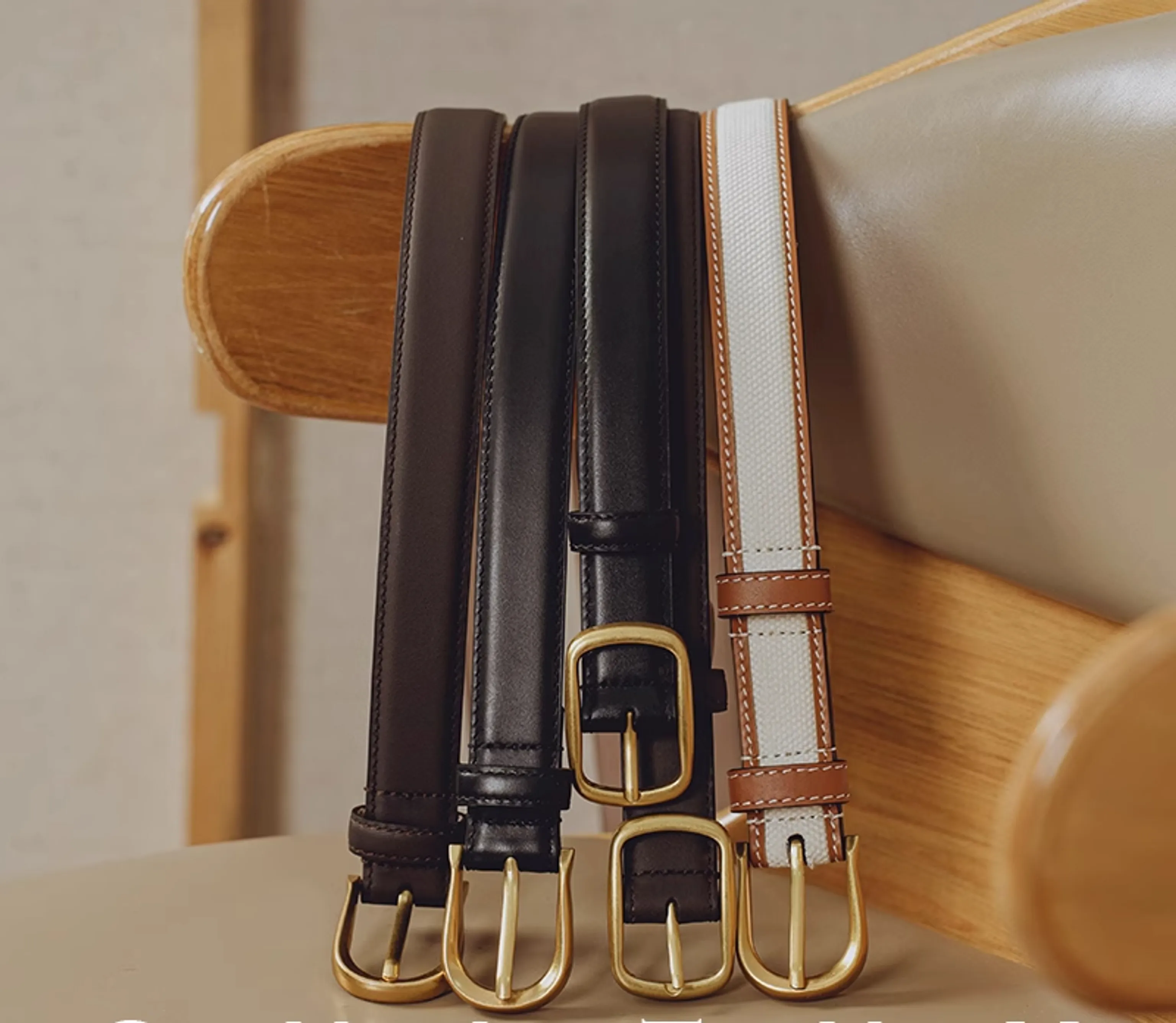 Versatile Retro Leather Belt