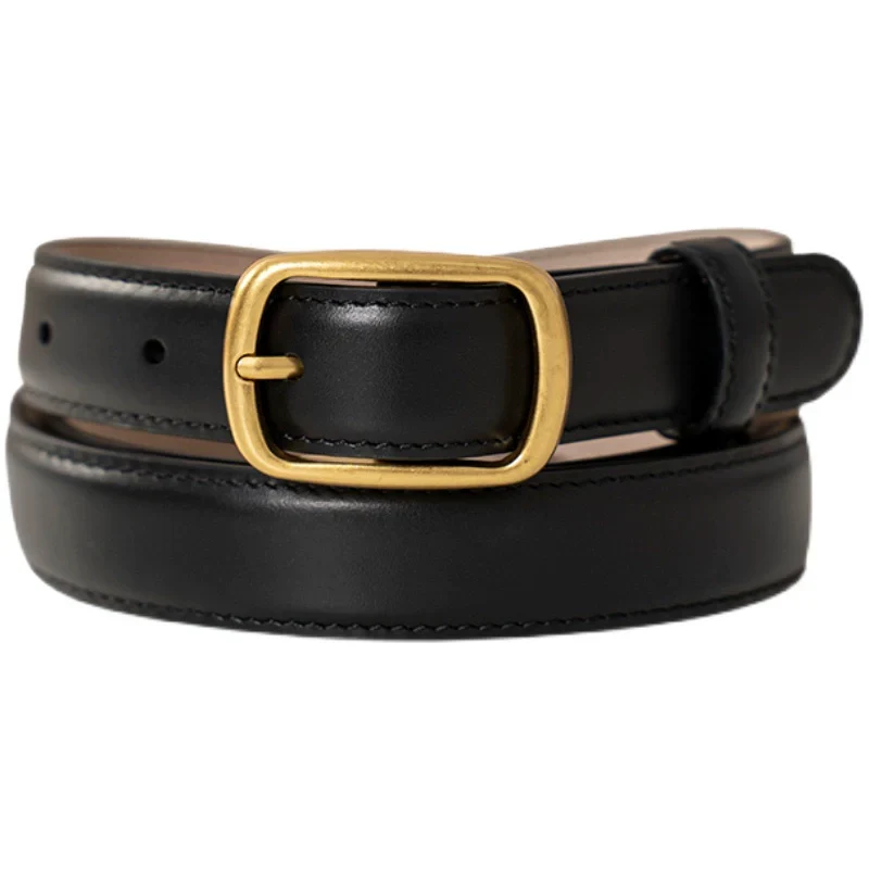 Versatile Retro Leather Belt - Image 8