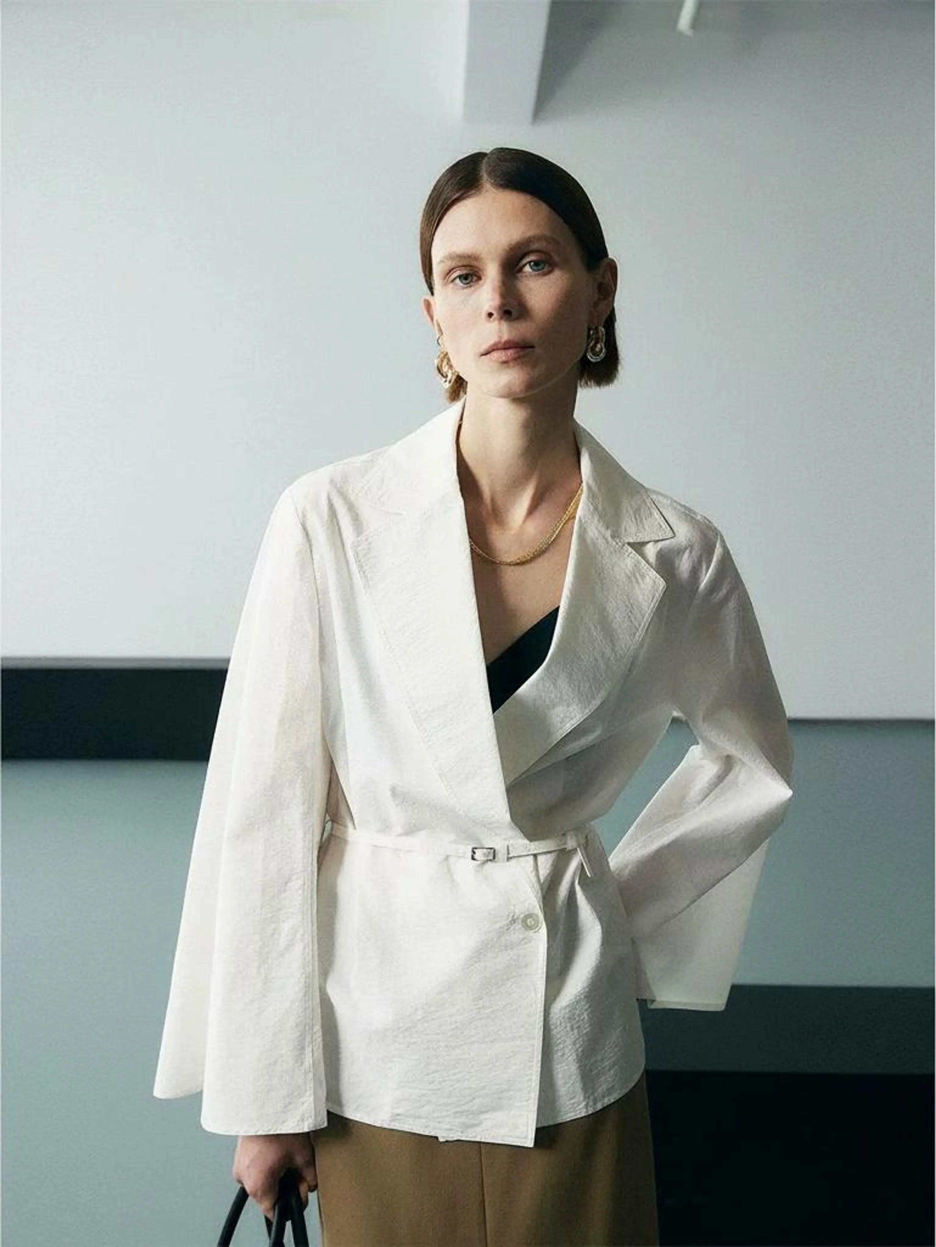 Versatile Wrap Blazer