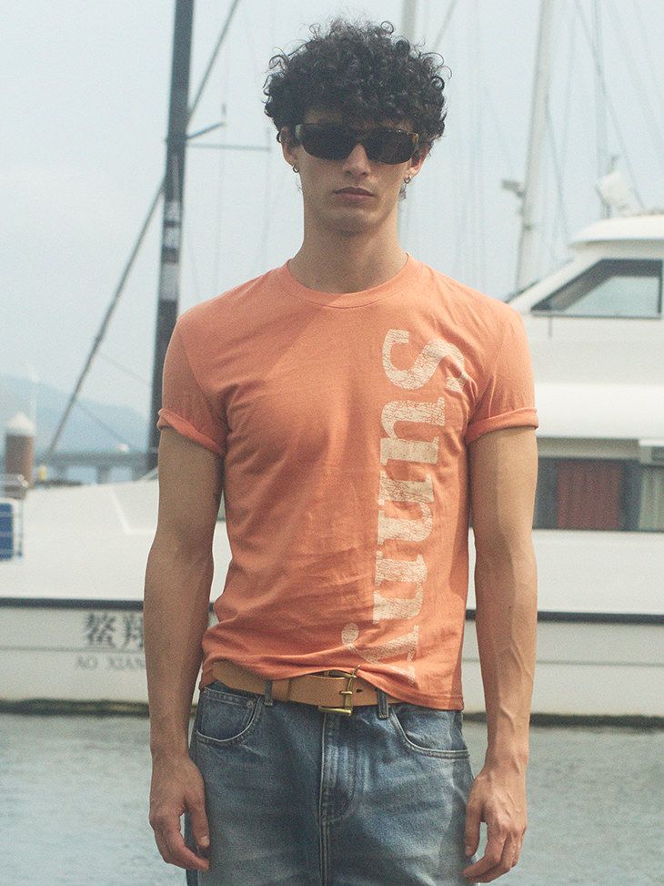Vertical Graphic T-Shirt
