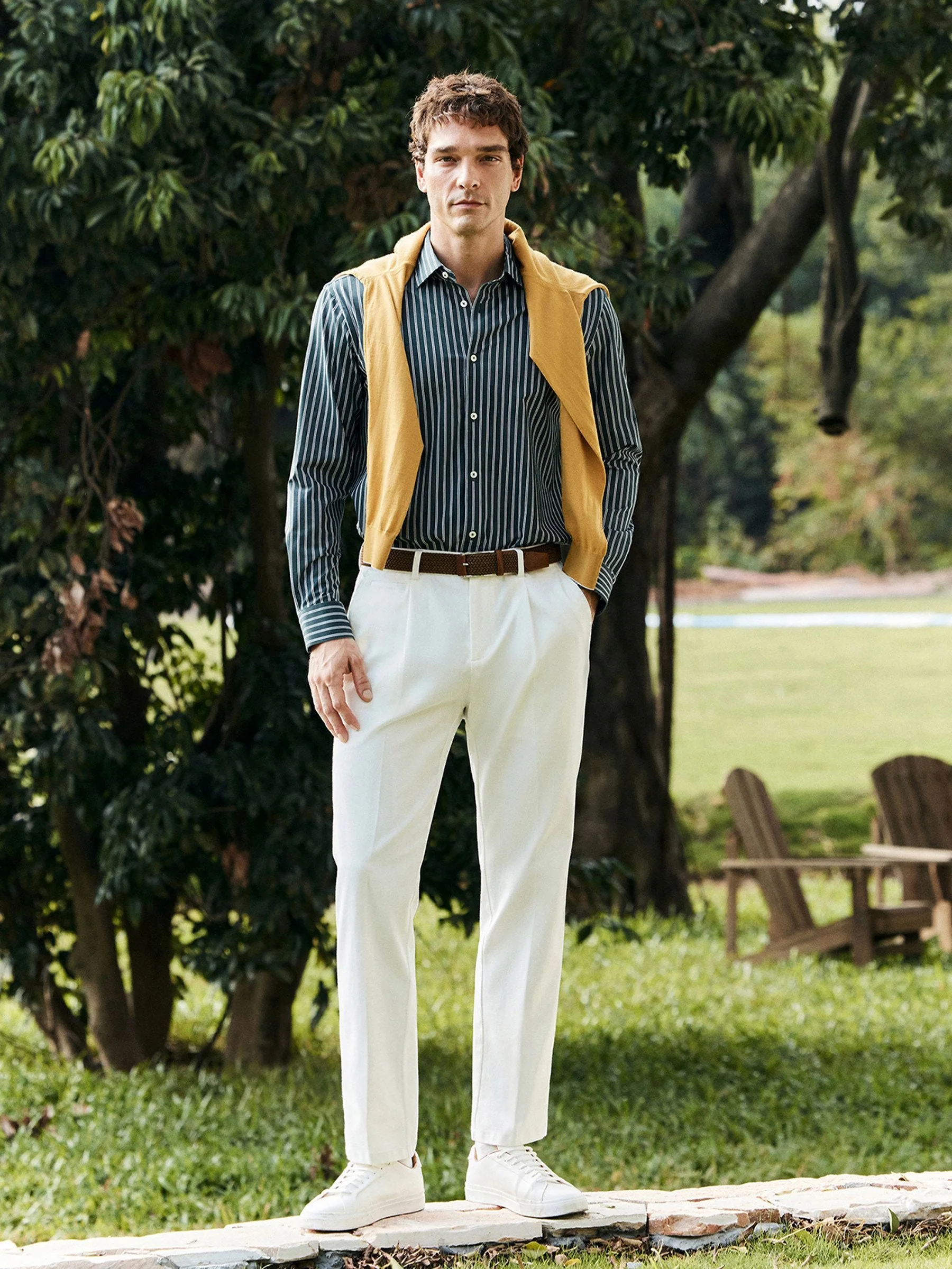 Vertical Stripe Shirt - Image 2