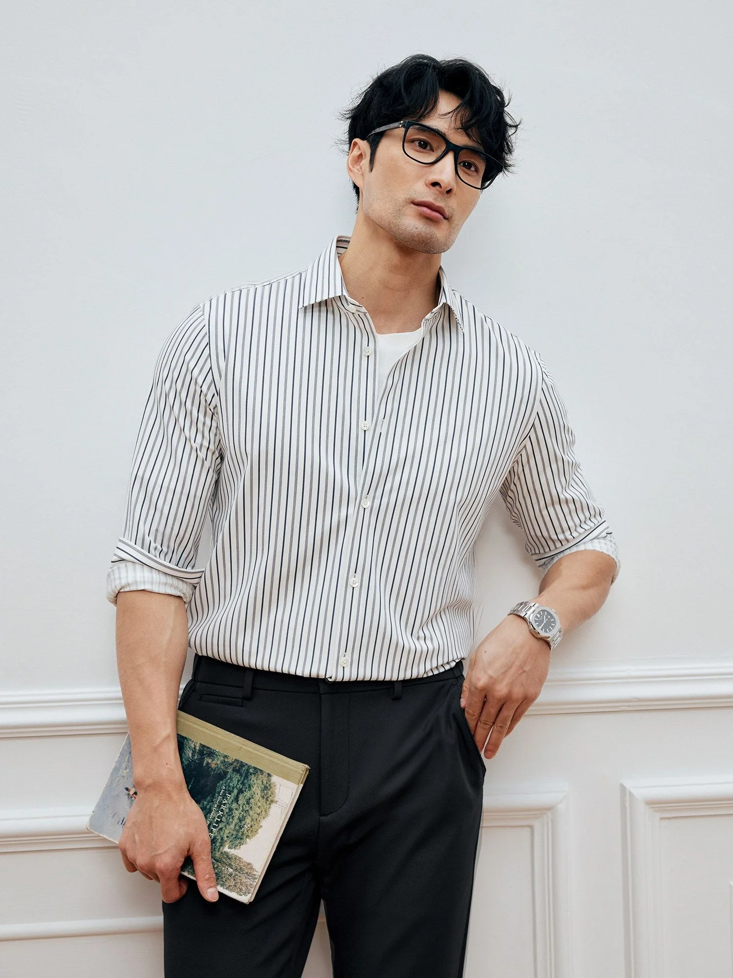 Vertical Stripe Shirt - Image 3