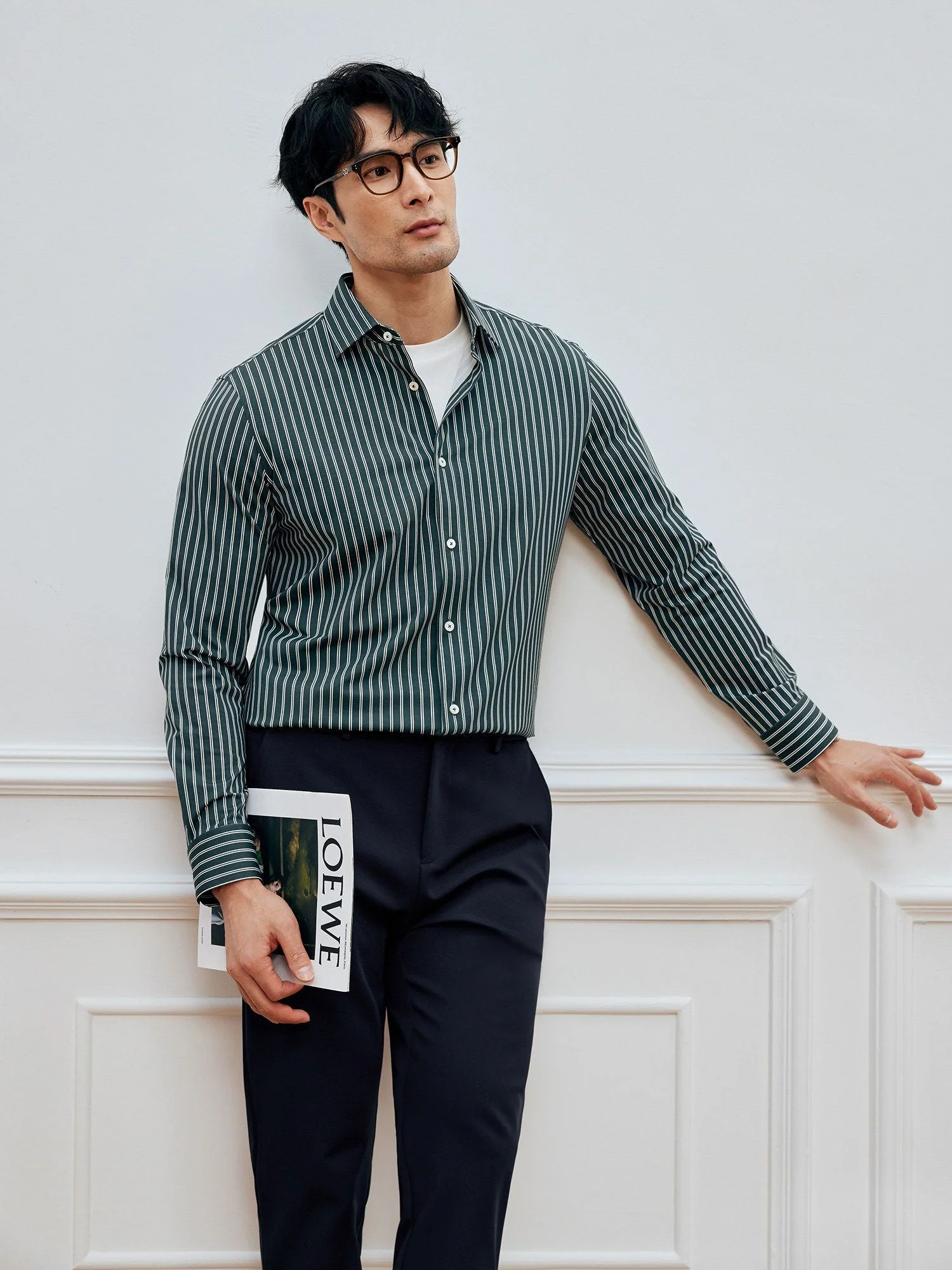 Vertical Stripe Shirt - Image 4