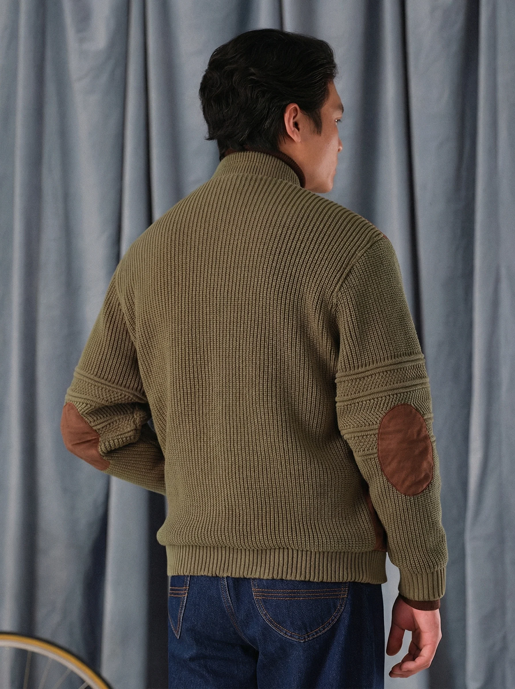 Vintage Cable Knit Jacket - Image 4