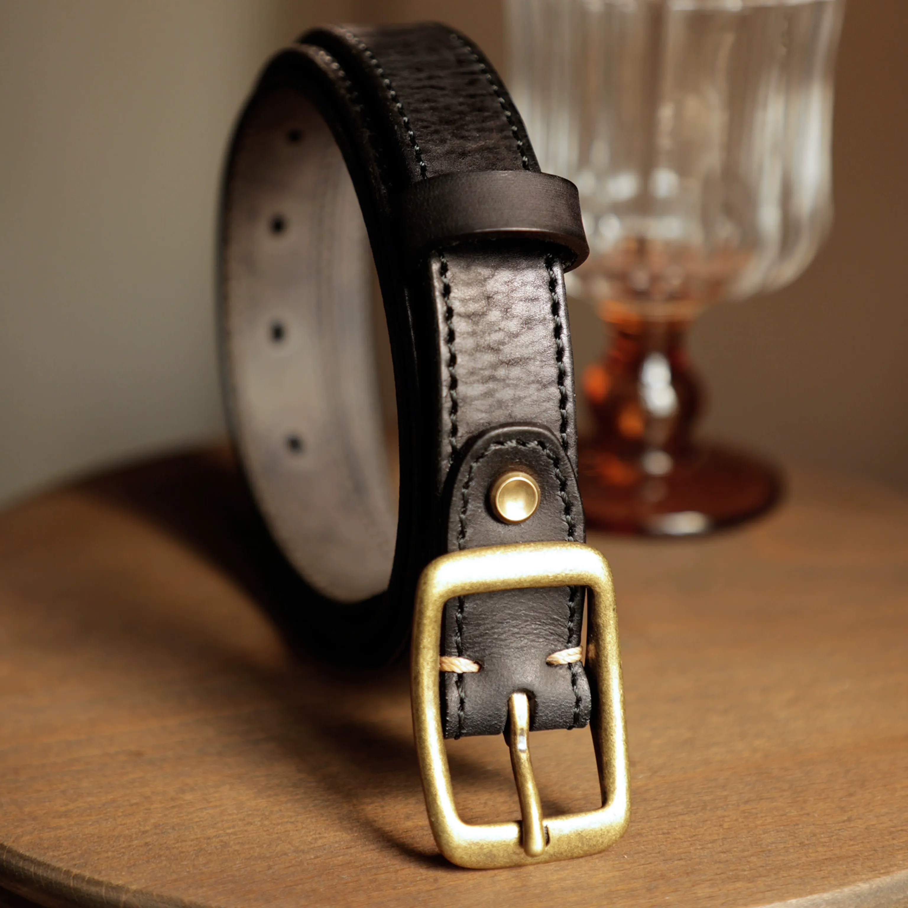 Vintage Leather Belt - Image 4