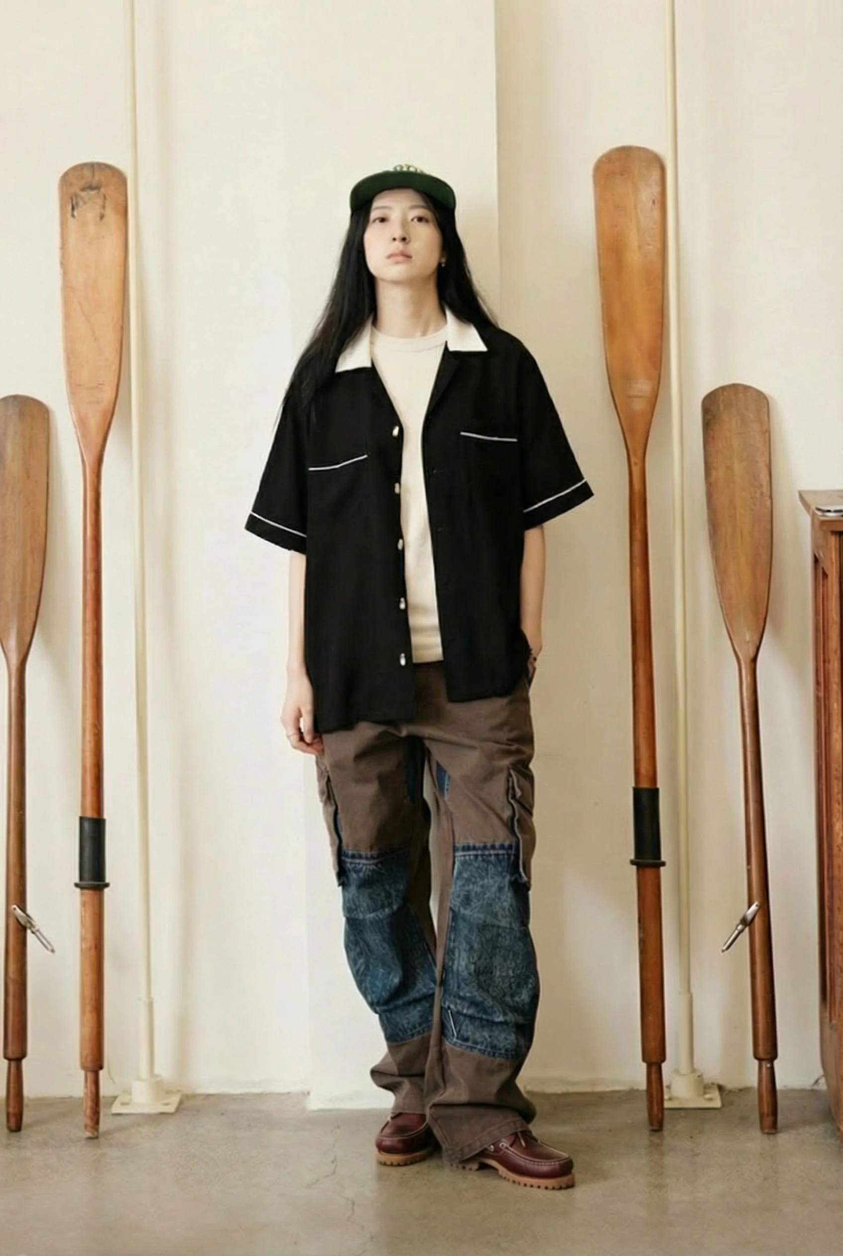 Vintage Patchwork Cargo Pants