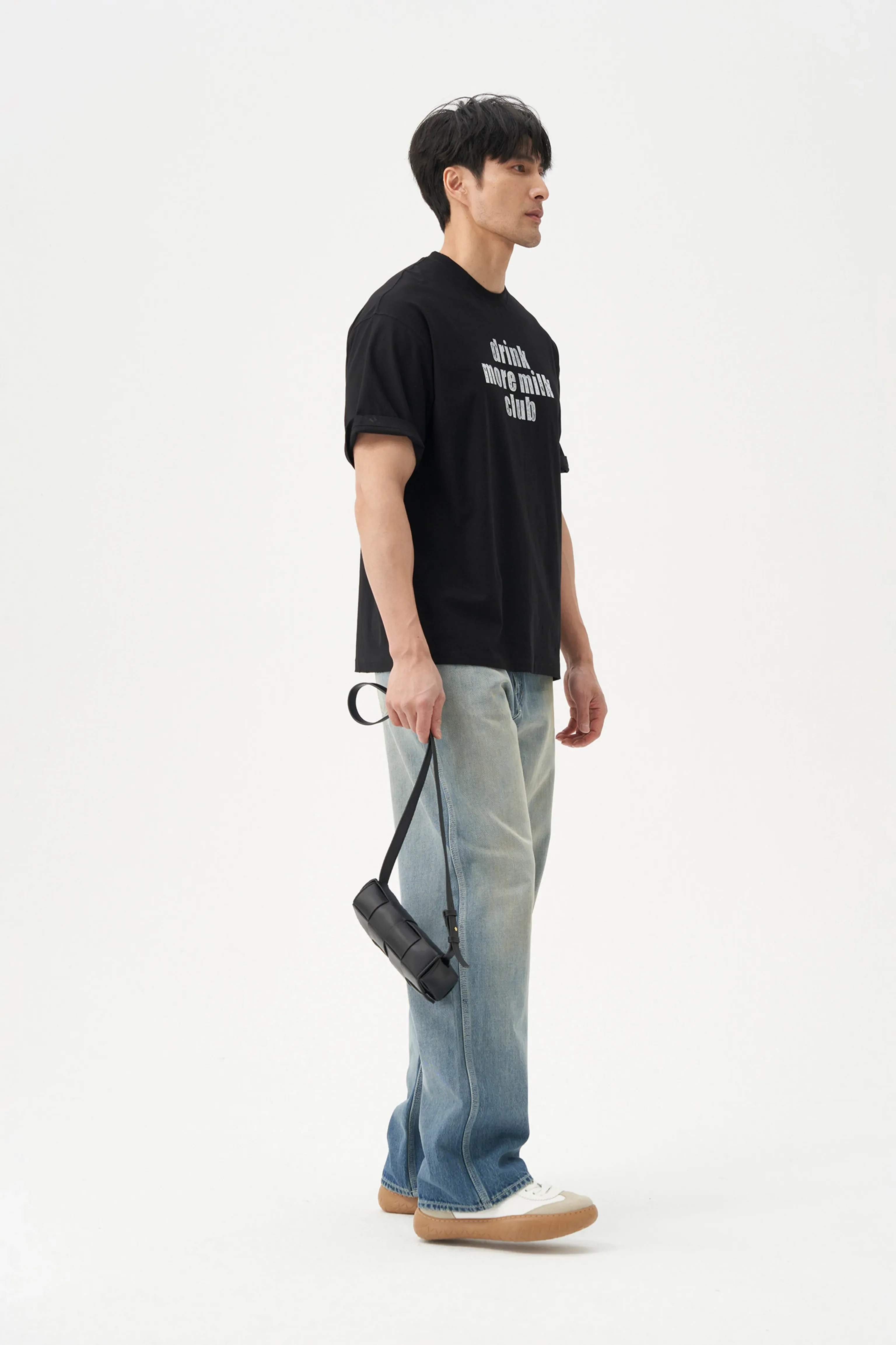 Vintage Wash Straight Jeans - Image 4