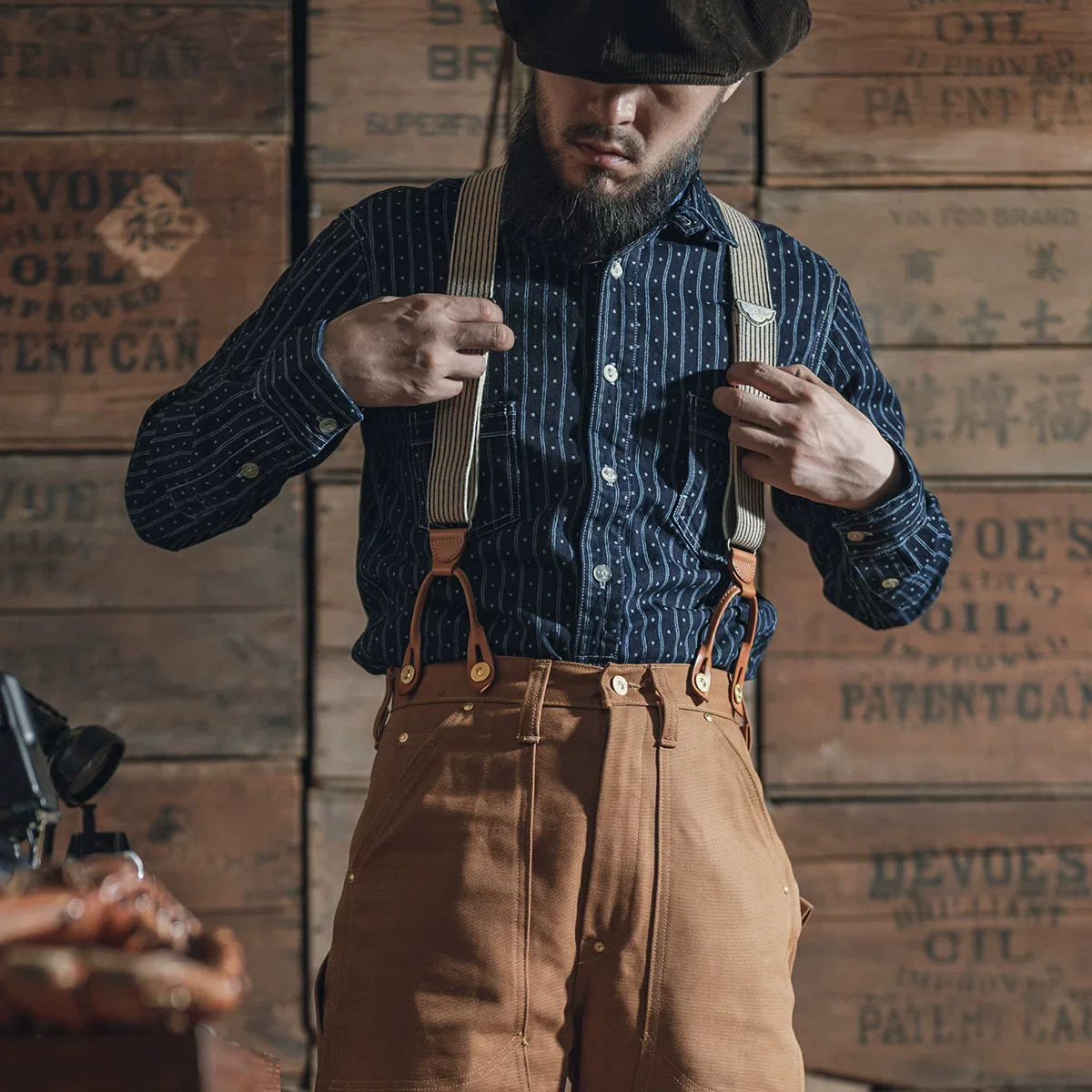 Wabash Stripe Denim Shirt - Image 2