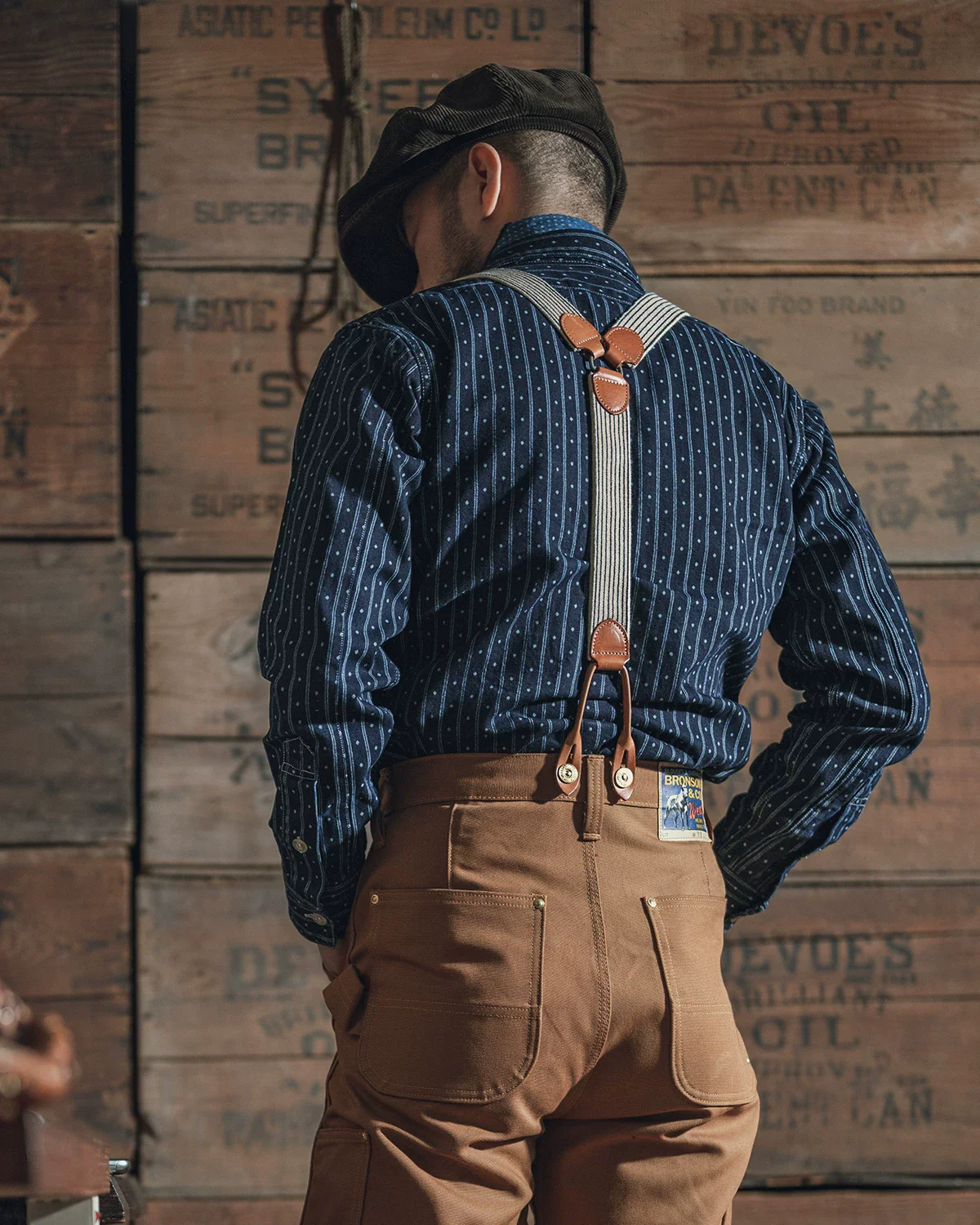 Wabash Stripe Denim Shirt - Image 3