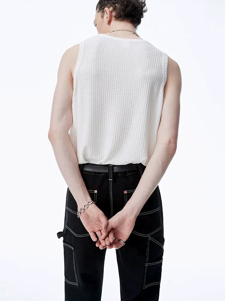 Waffle Knit Tank - Image 4
