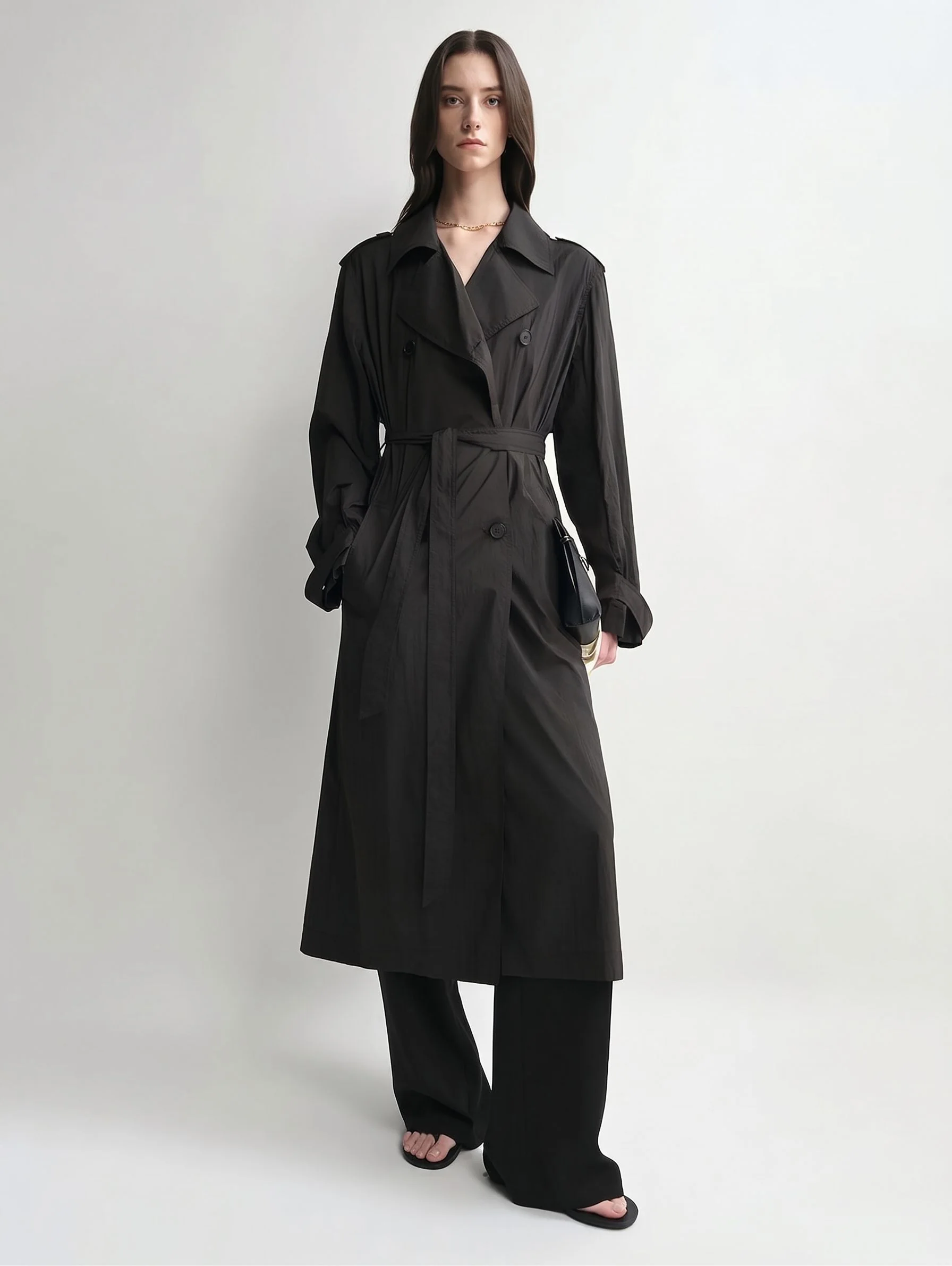 Waist-Cinch Batwing Shirt - Image 14