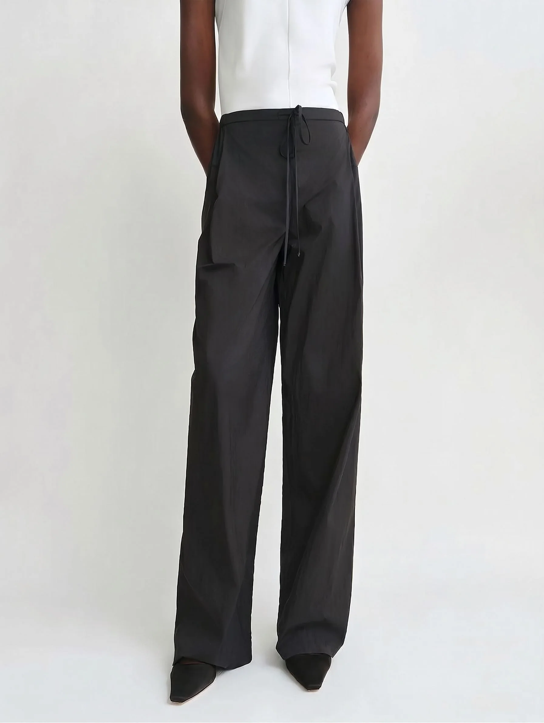 Waist-Cinch Batwing Shirt - Image 9