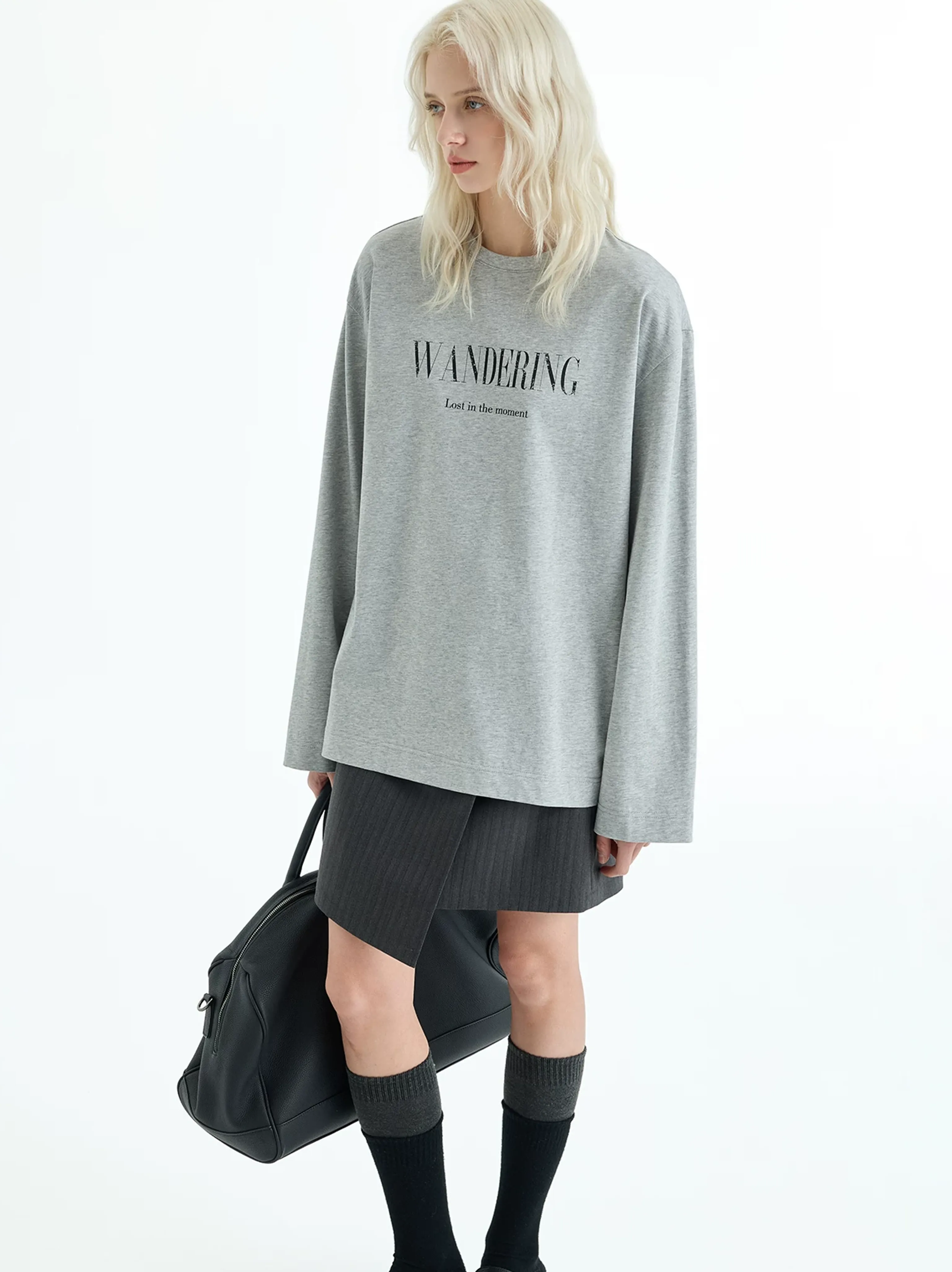Wandering Print Long-Sleeve Tee - Image 3