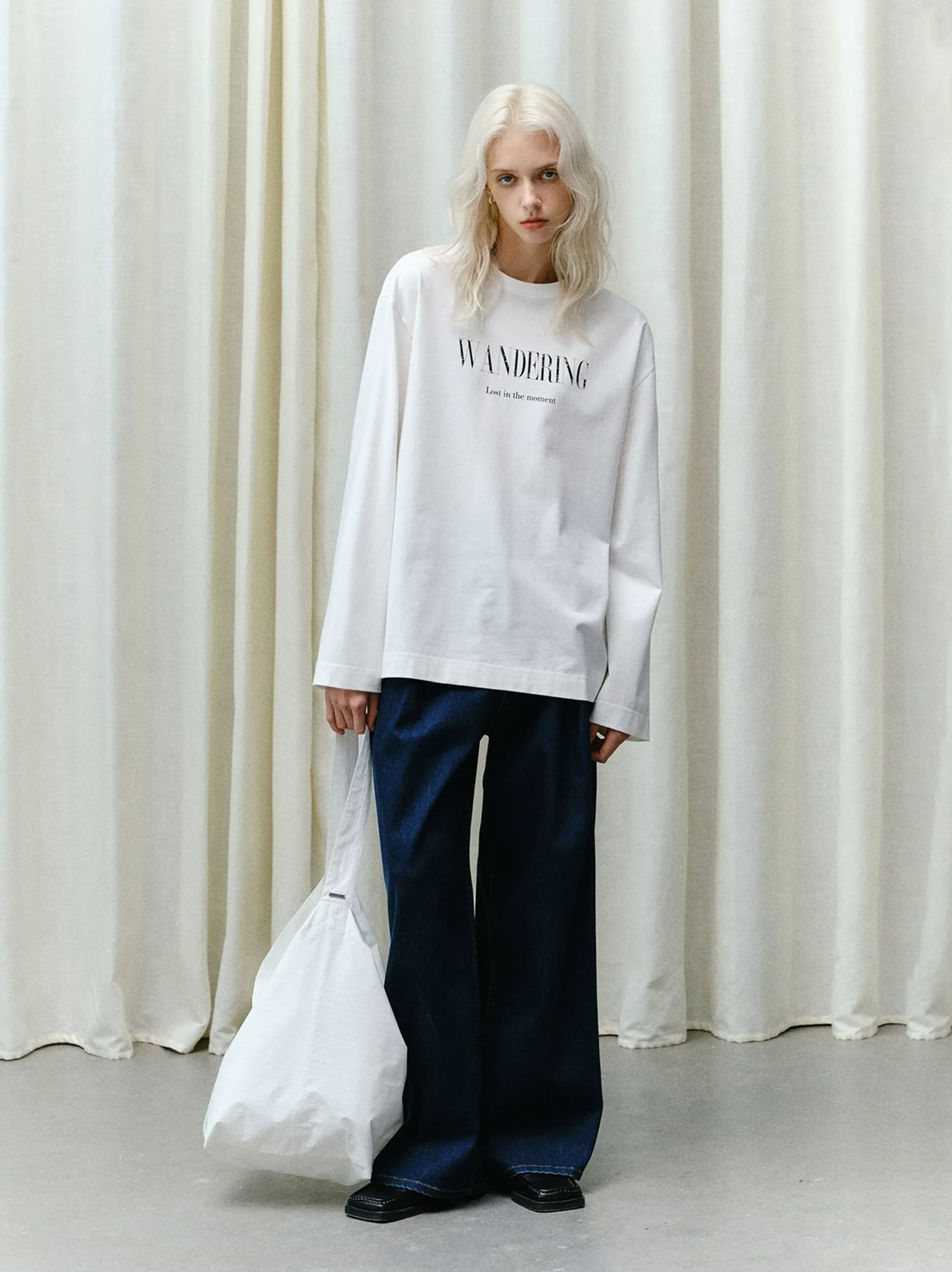 Wandering Print Long-Sleeve Tee - Image 4
