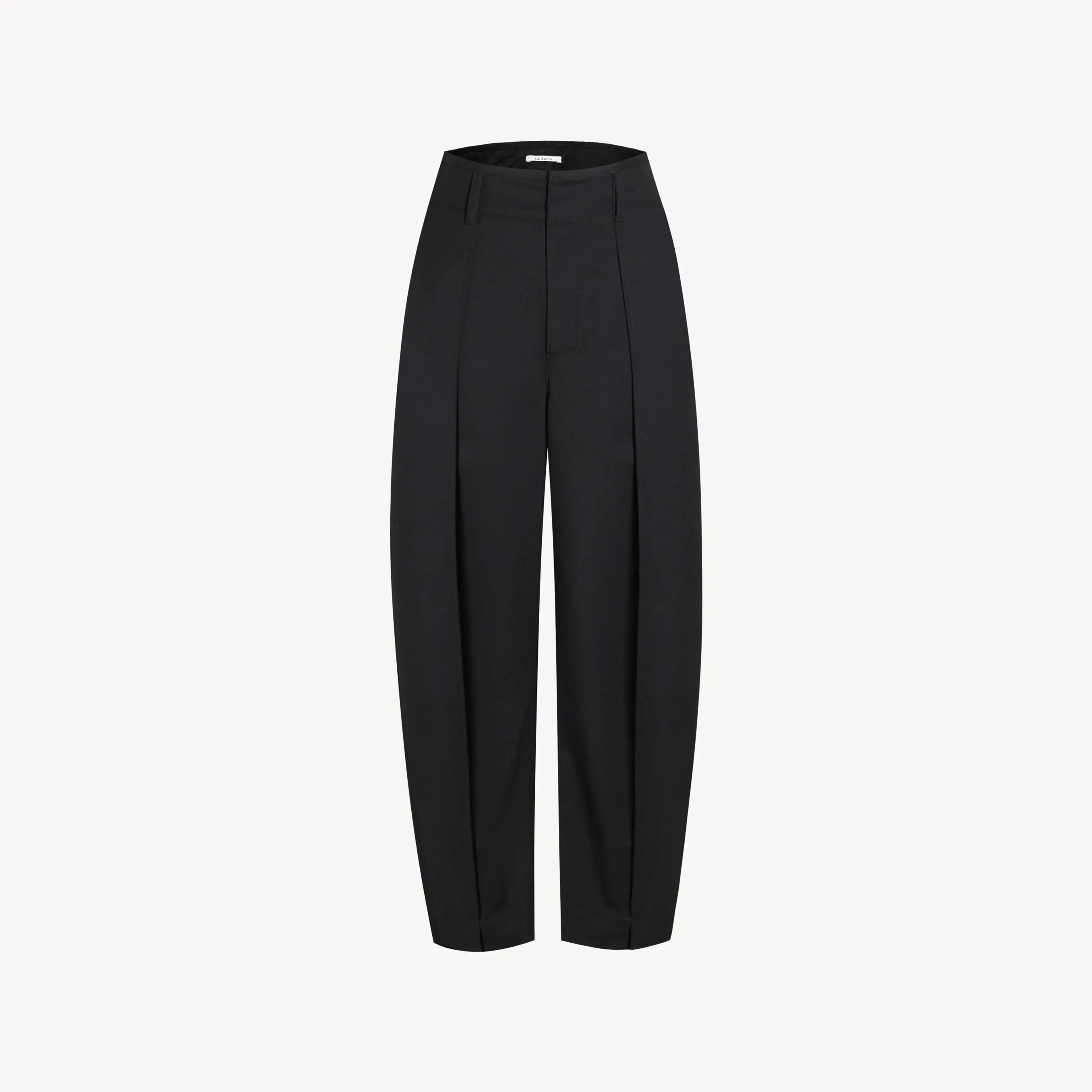 Washable Worsted Wool Curved Taper Trousers - Image 5