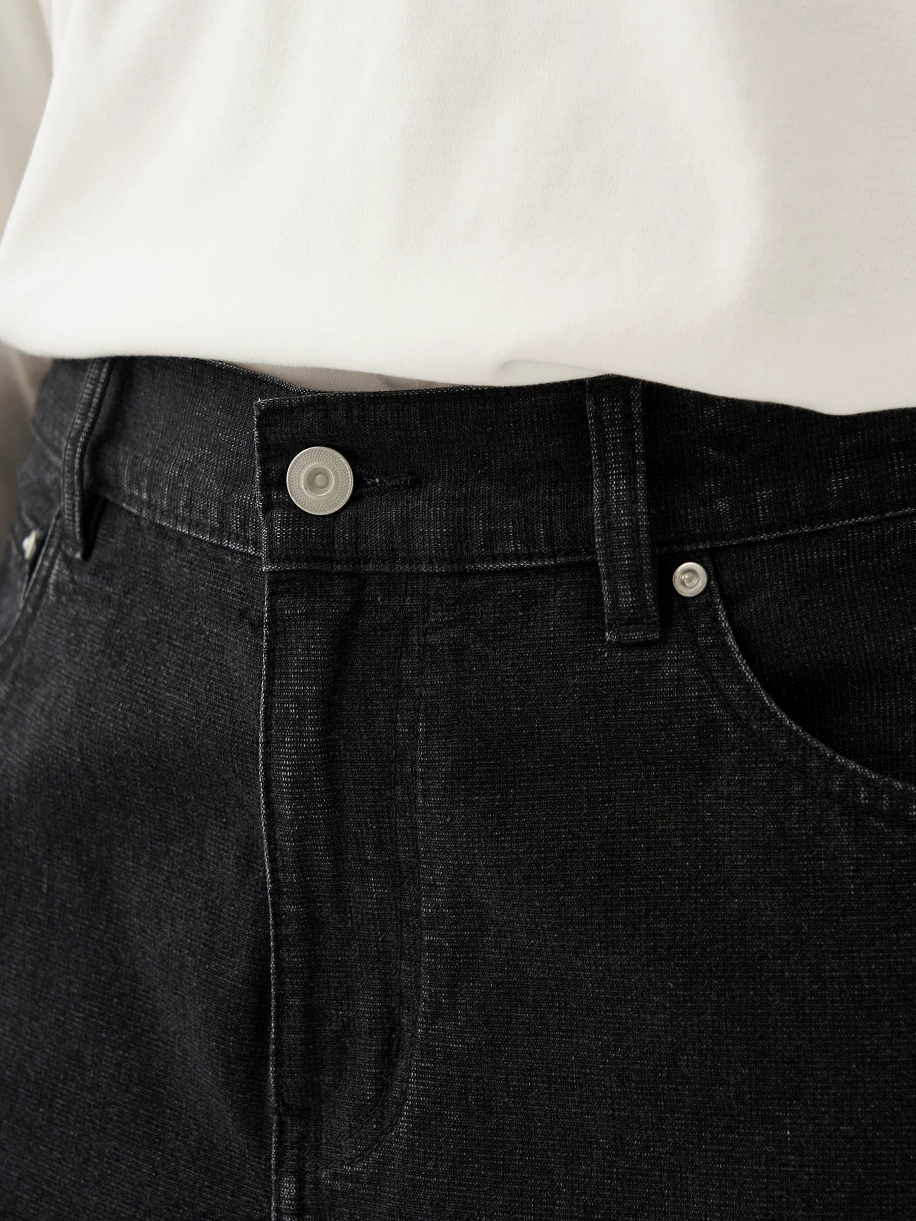 Washed Black Jeans - Image 4