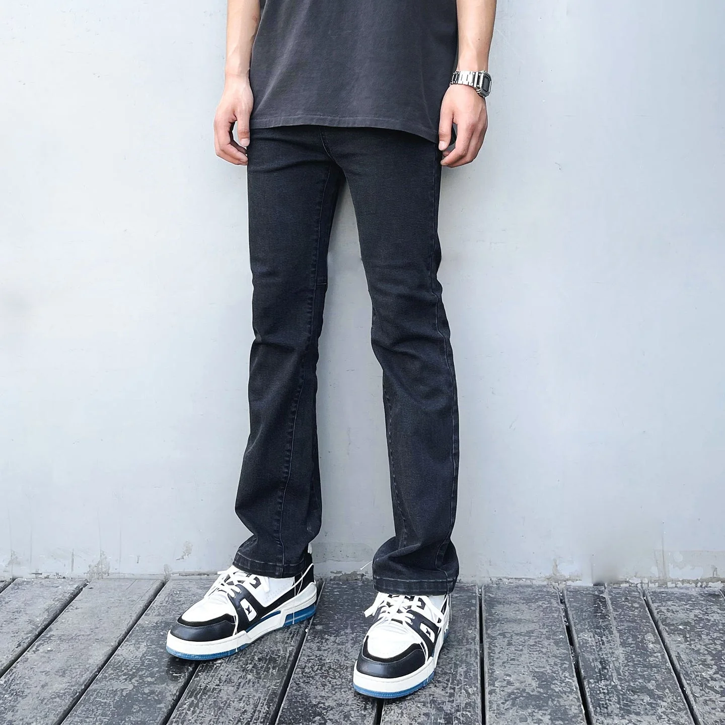Washed Black Jeans