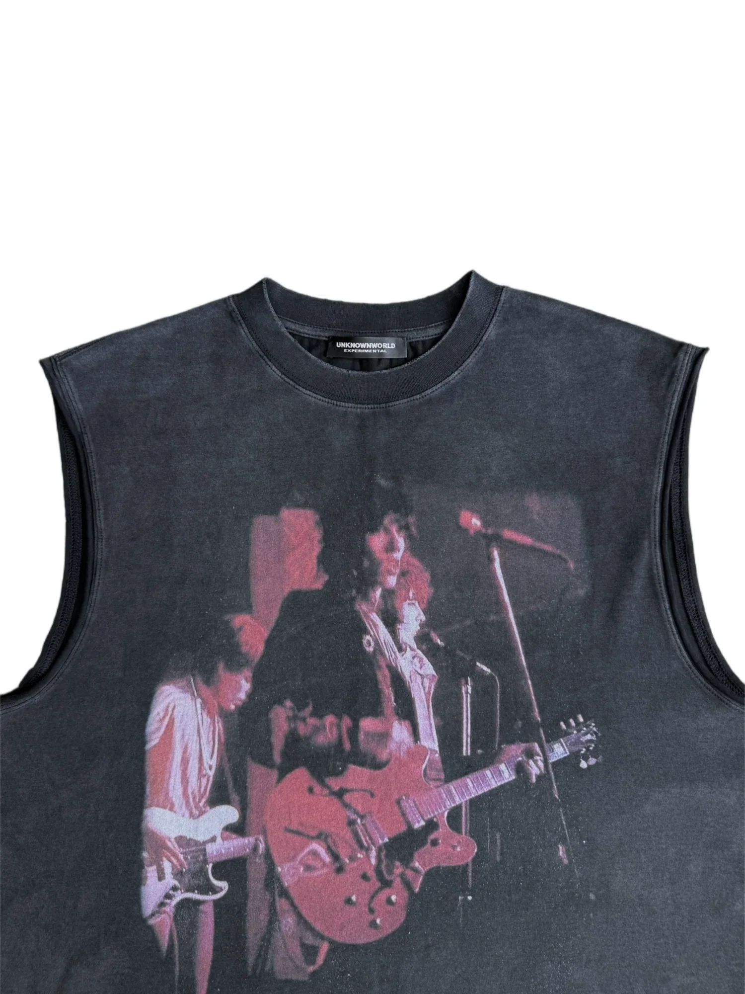 Washed Concert Graphic Muscle Tank - Image 4
