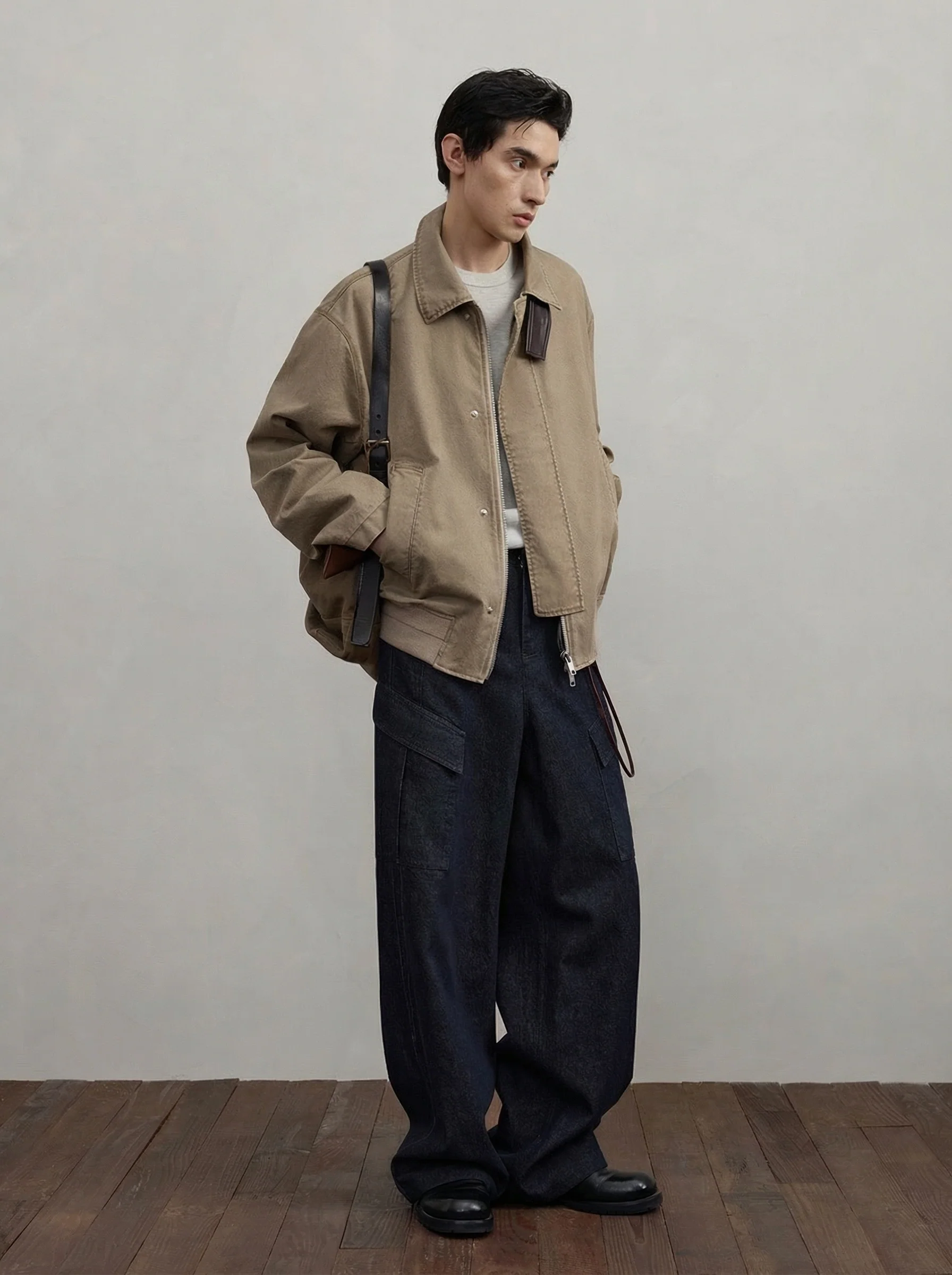 Washed Cotton Barn Jacket - Image 2