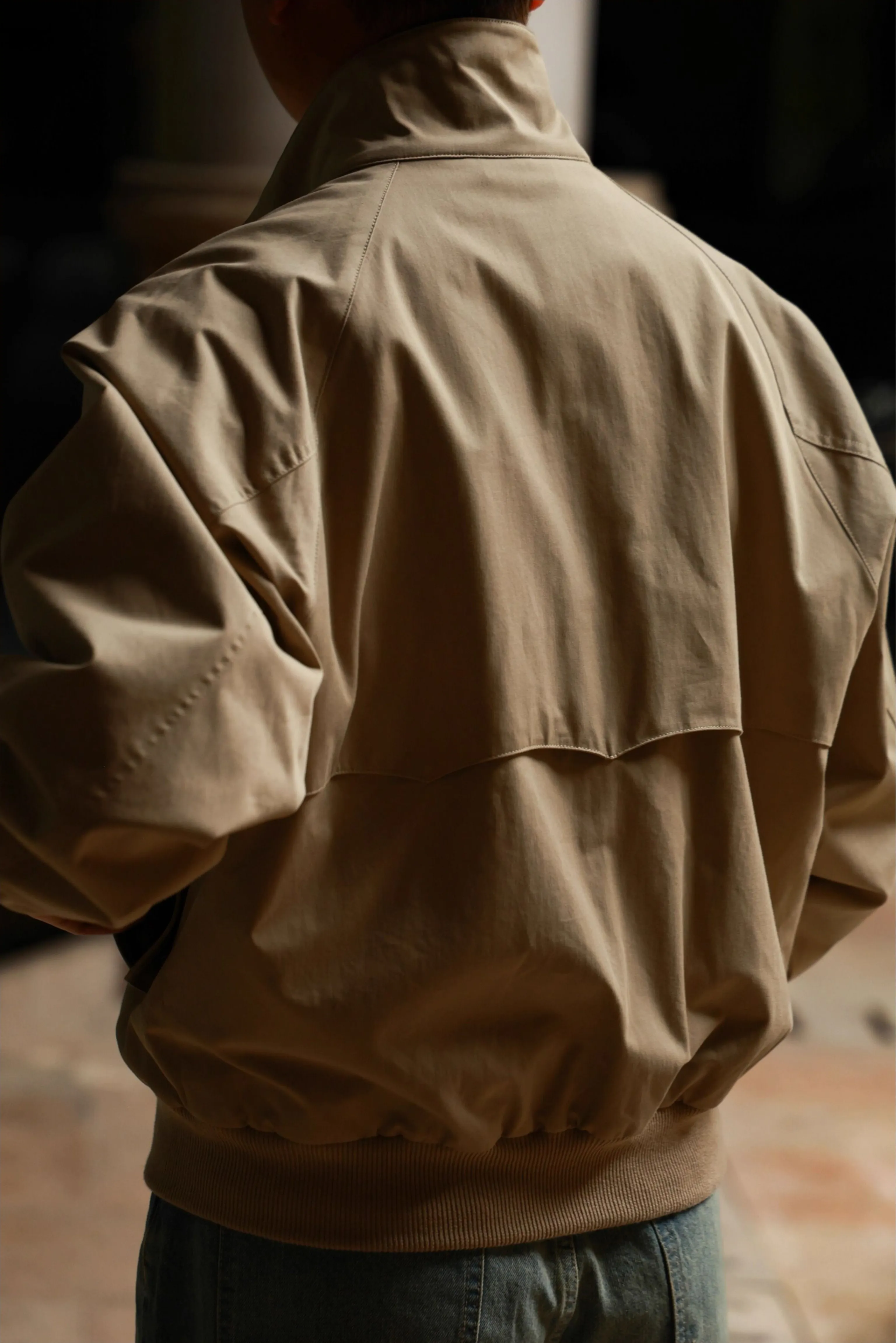 Washed Cotton G9 Bomber Jacket - Image 6