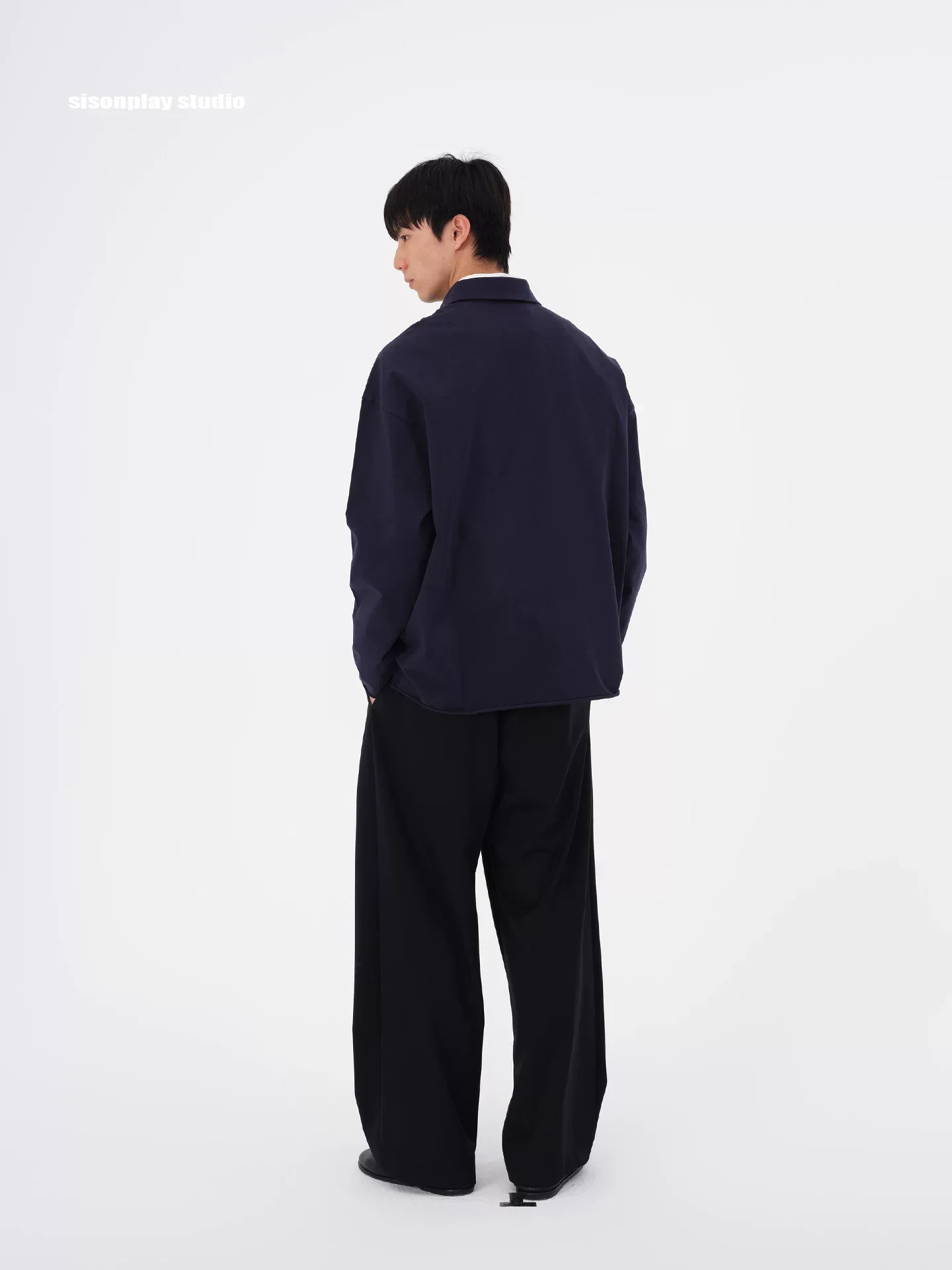 Washed Cotton Popover Polo - Image 5