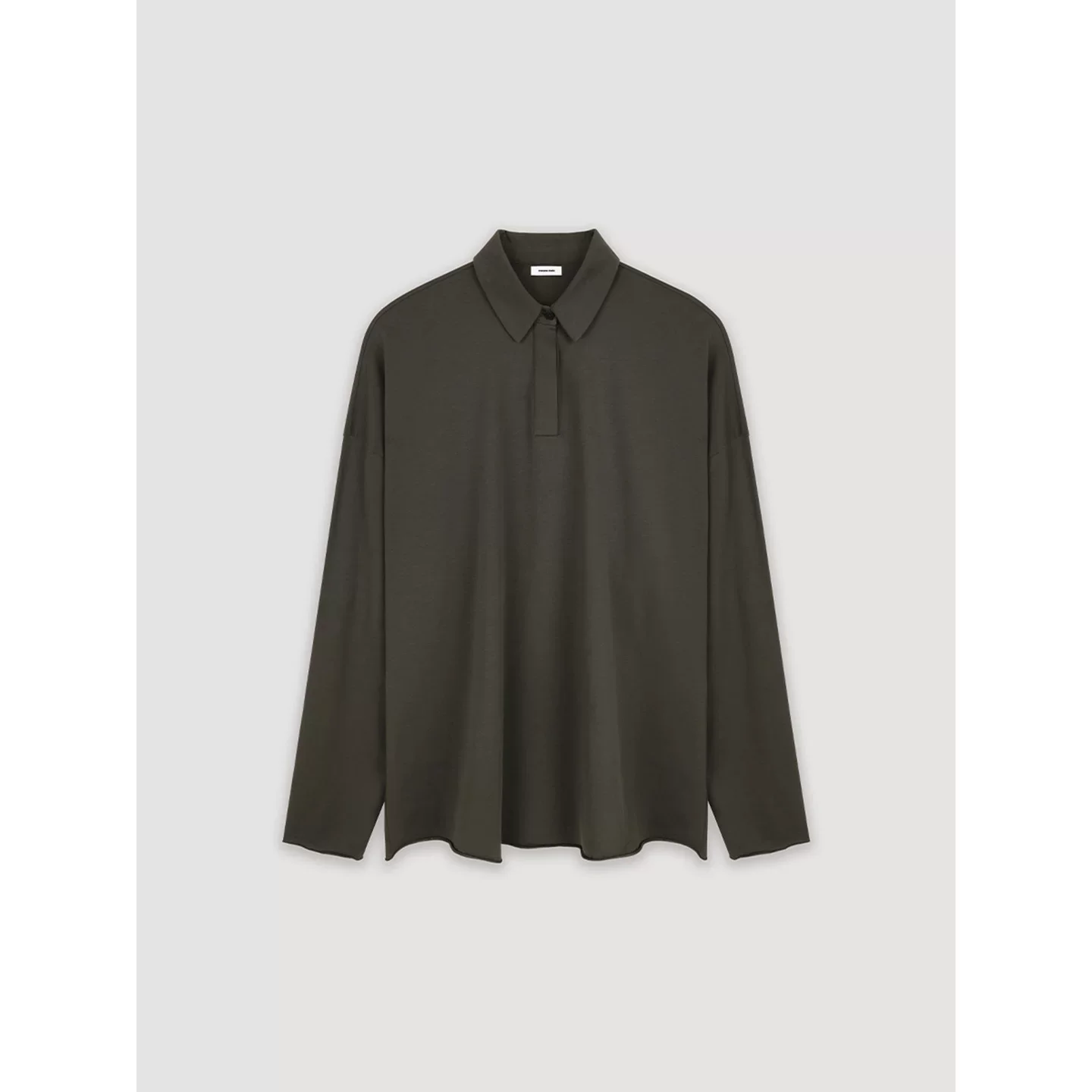 Washed Cotton Popover Polo - Image 6