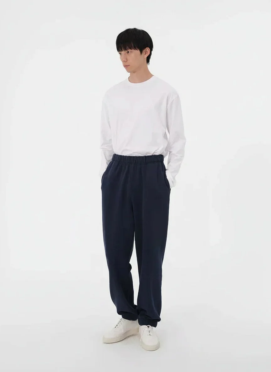 Washed Cotton Relaxed Joggers
