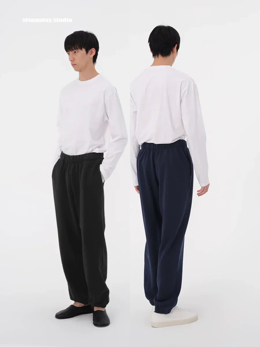 Washed Cotton Relaxed Joggers - Image 2