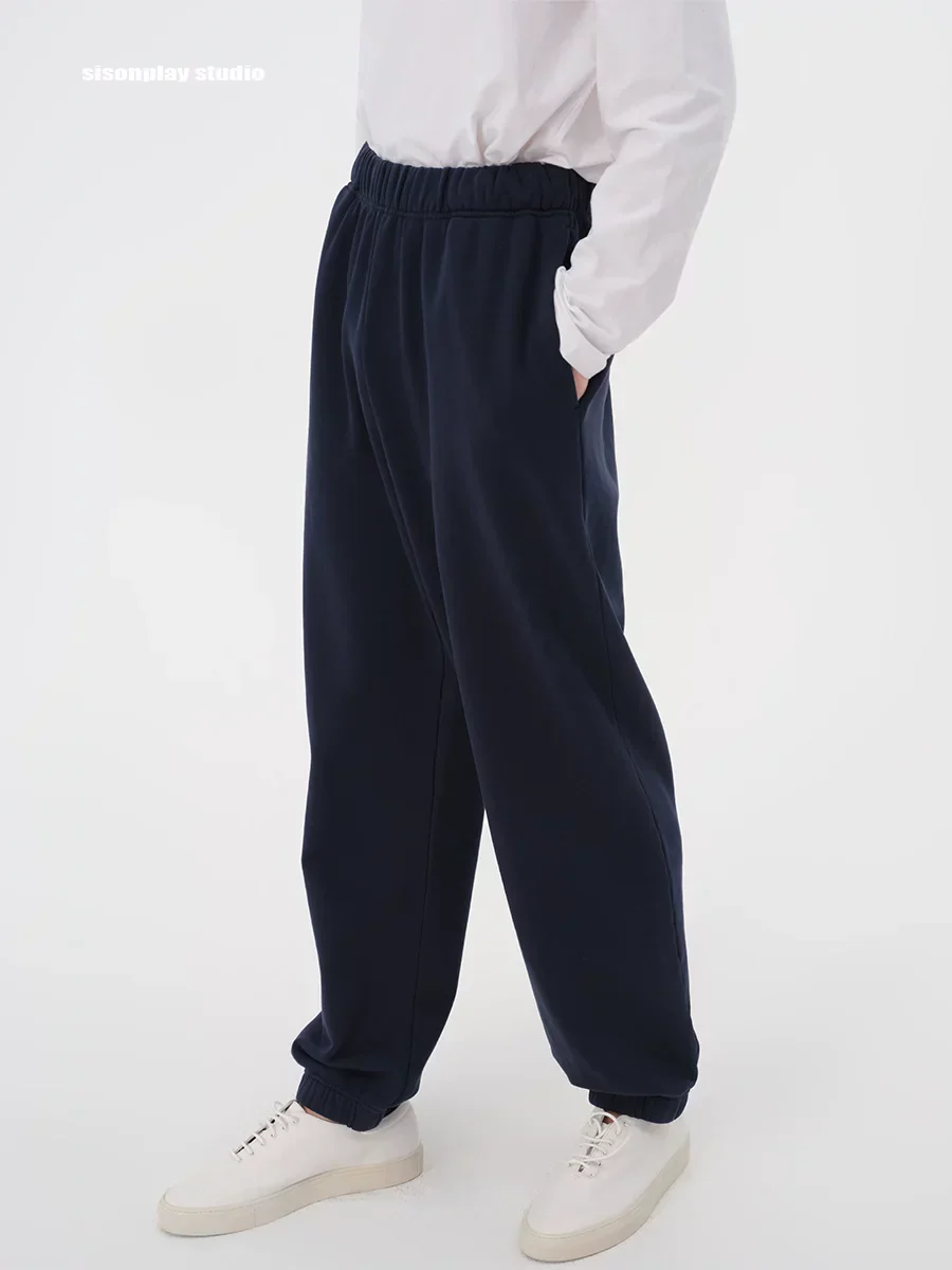 Washed Cotton Relaxed Joggers - Image 4