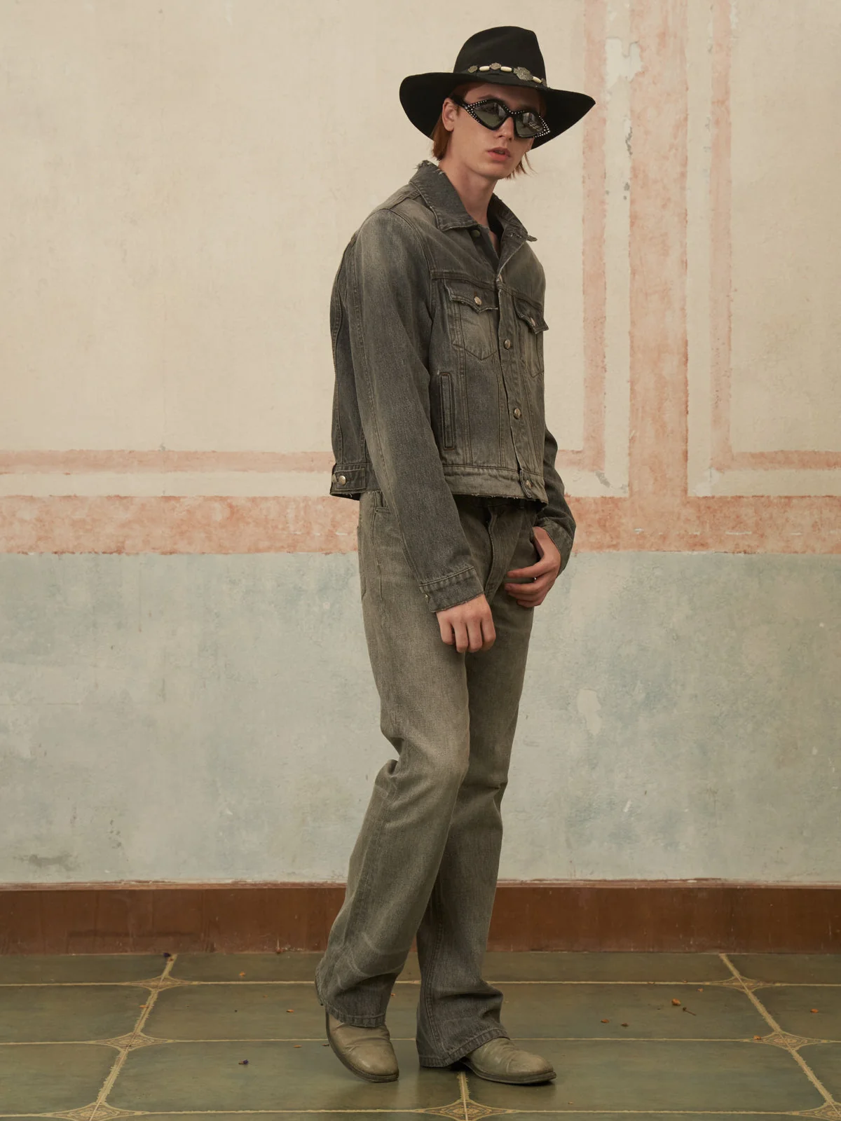 Washed Denim Jacket - Image 2