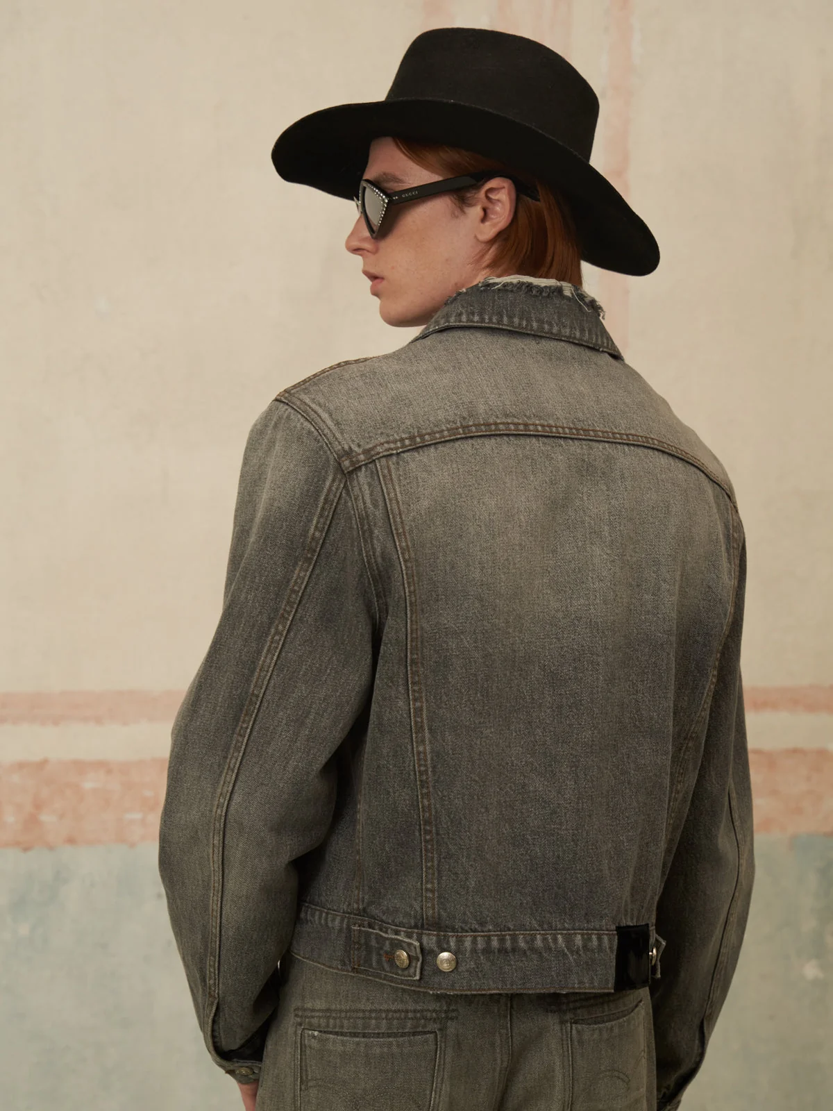 Washed Denim Jacket - Image 4