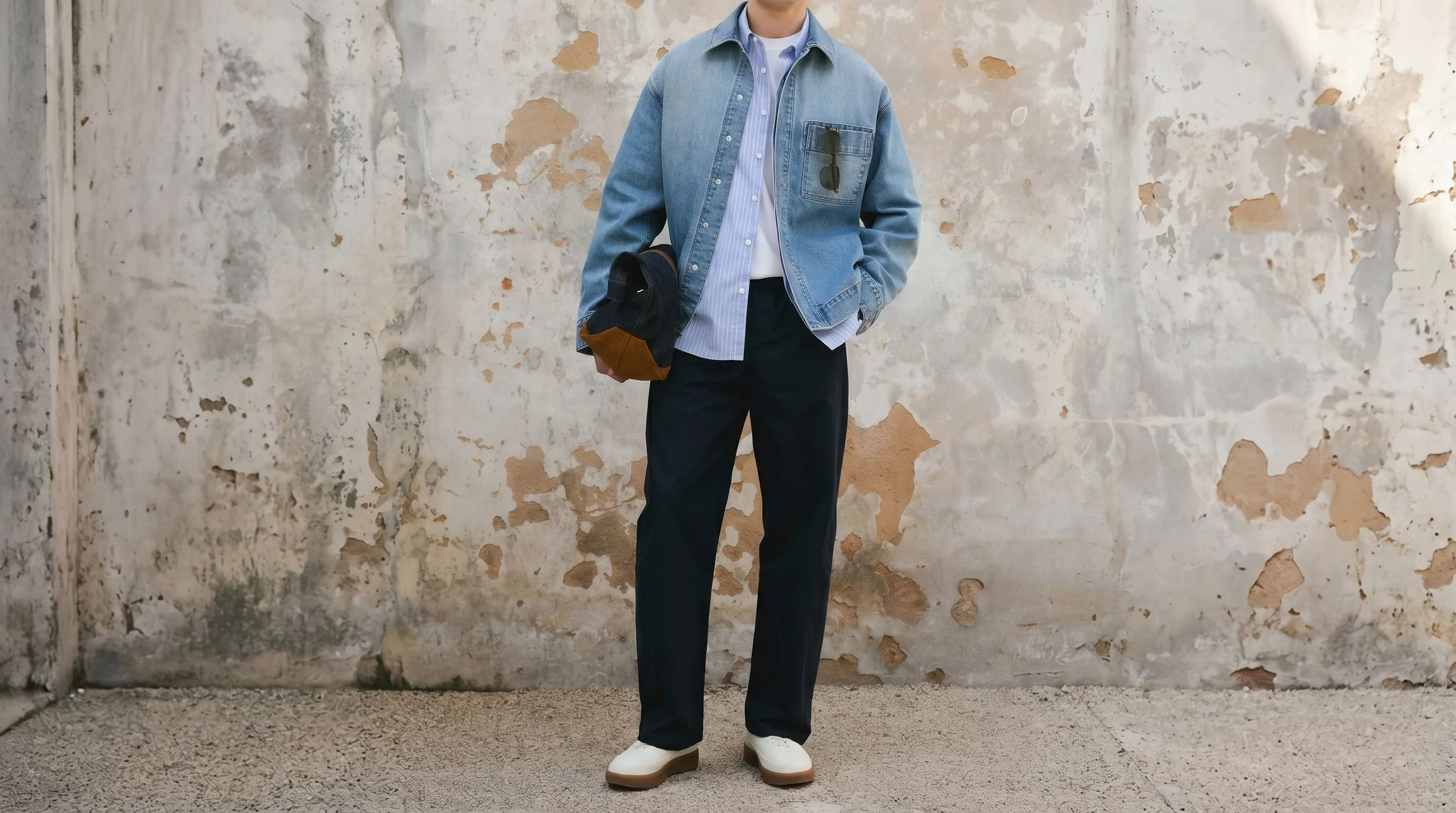 Washed Denim Jacket - Image 2