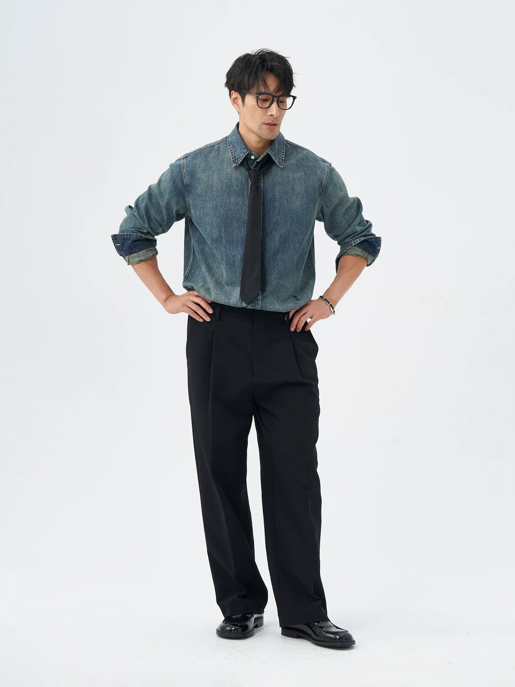 Washed Denim Shirt - Image 2
