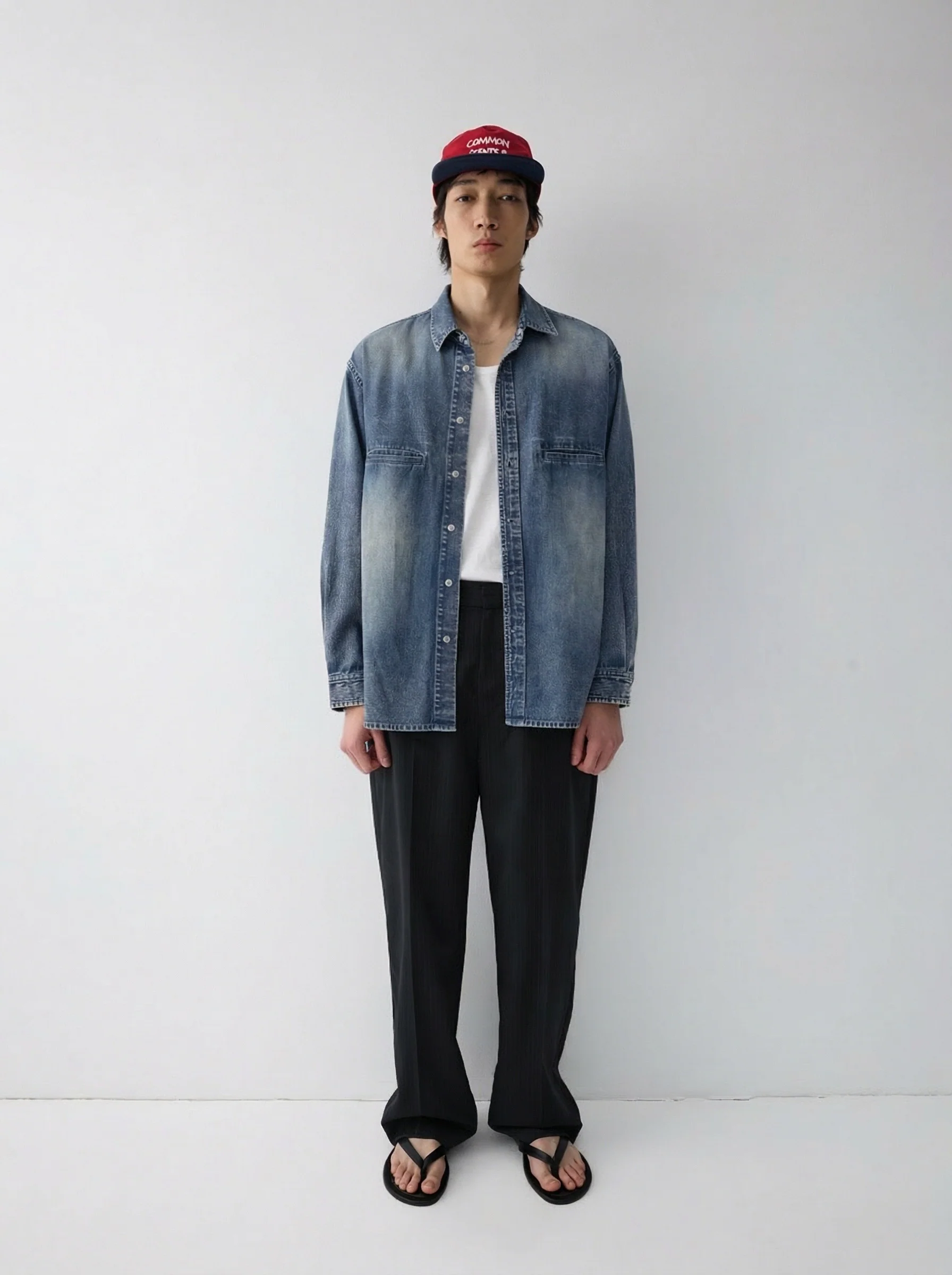 Washed Denim Shirt