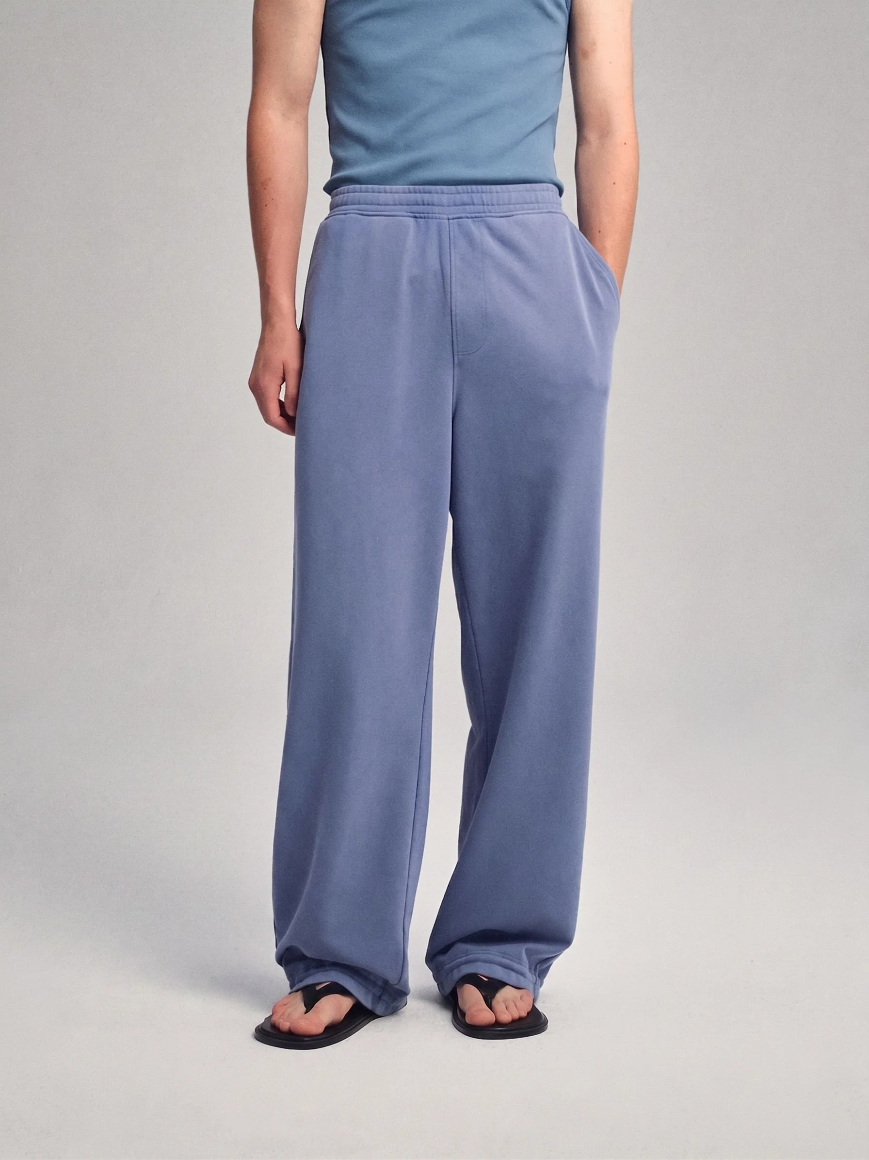 Washed Drawstring Pants