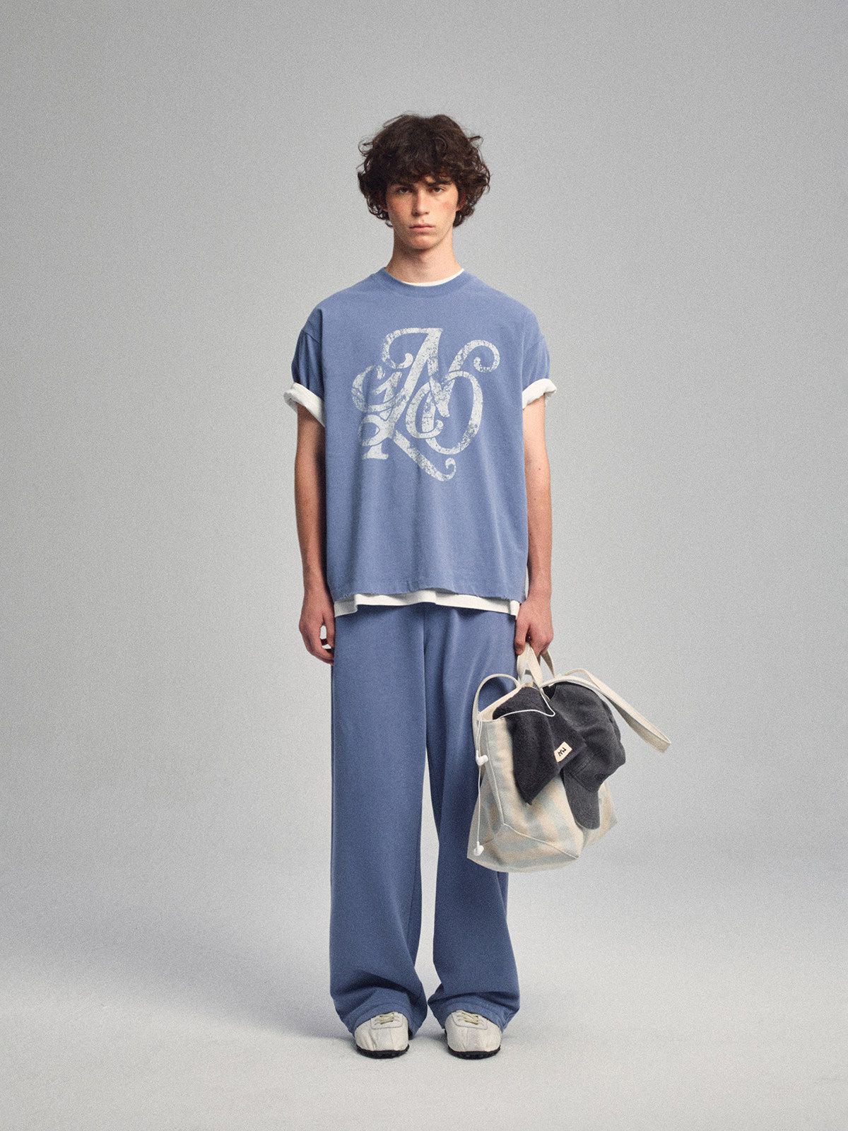 Washed Drawstring Pants - Image 2