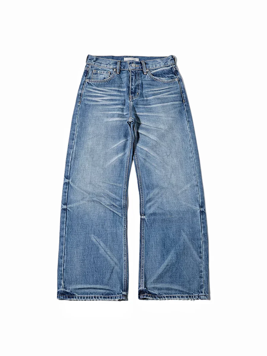 Washed Flare Jeans - Image 2
