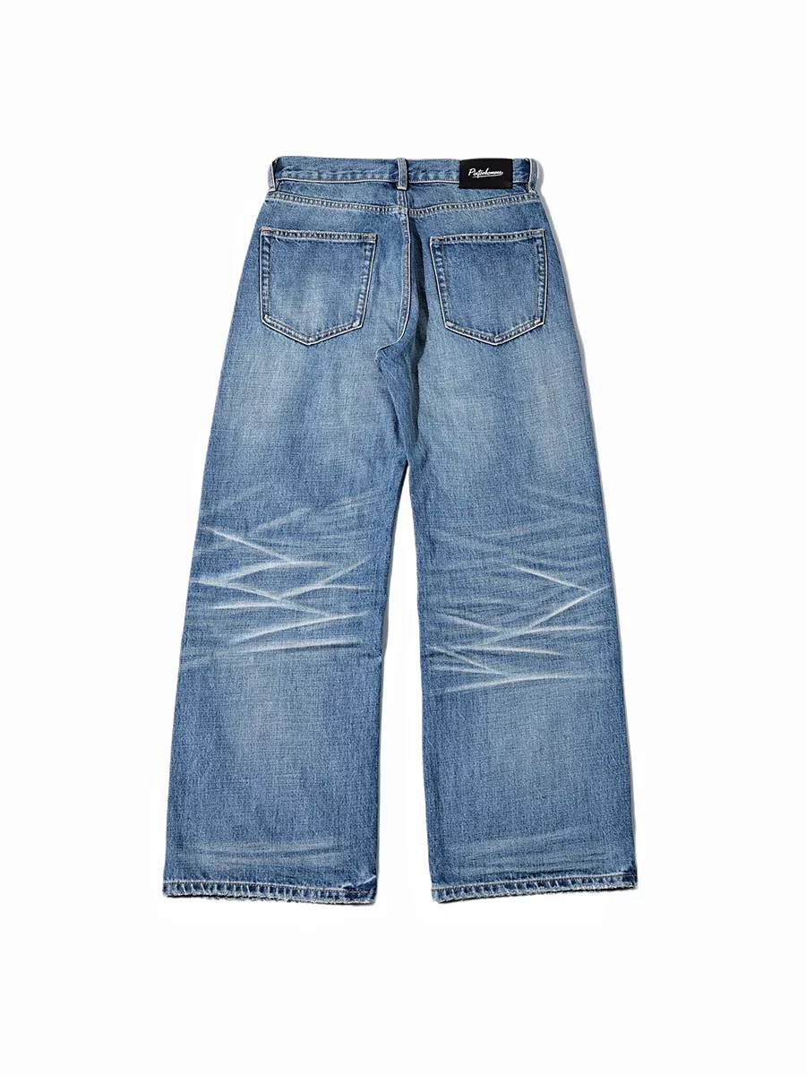 Washed Flare Jeans - Image 6