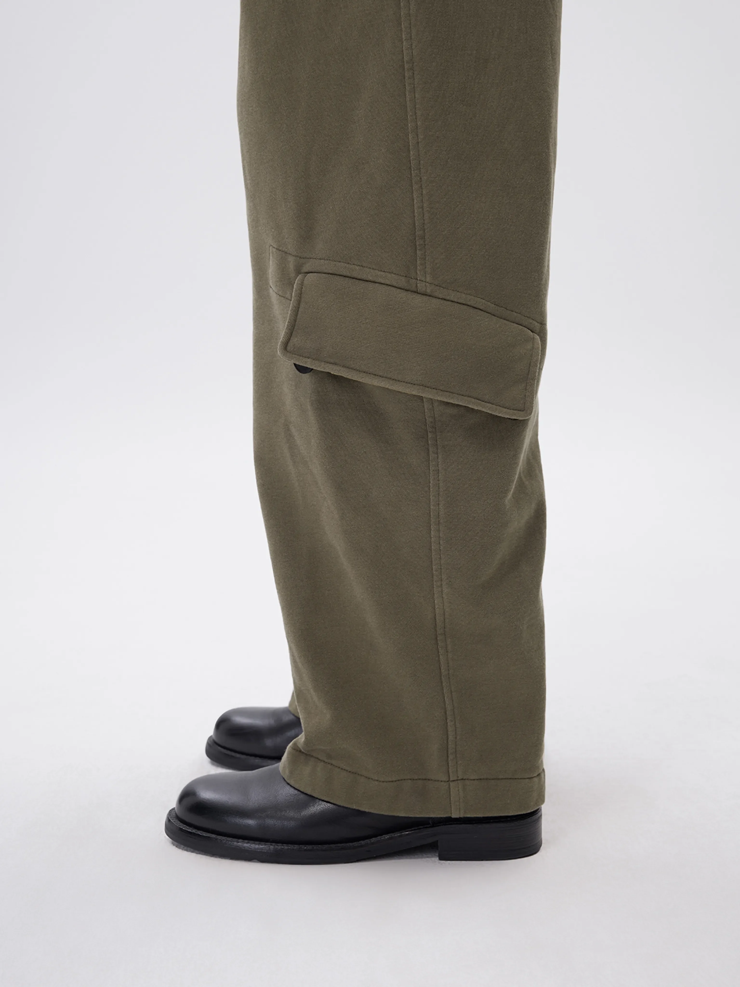 Washed Heavyweight Terry Work Pants - Image 5