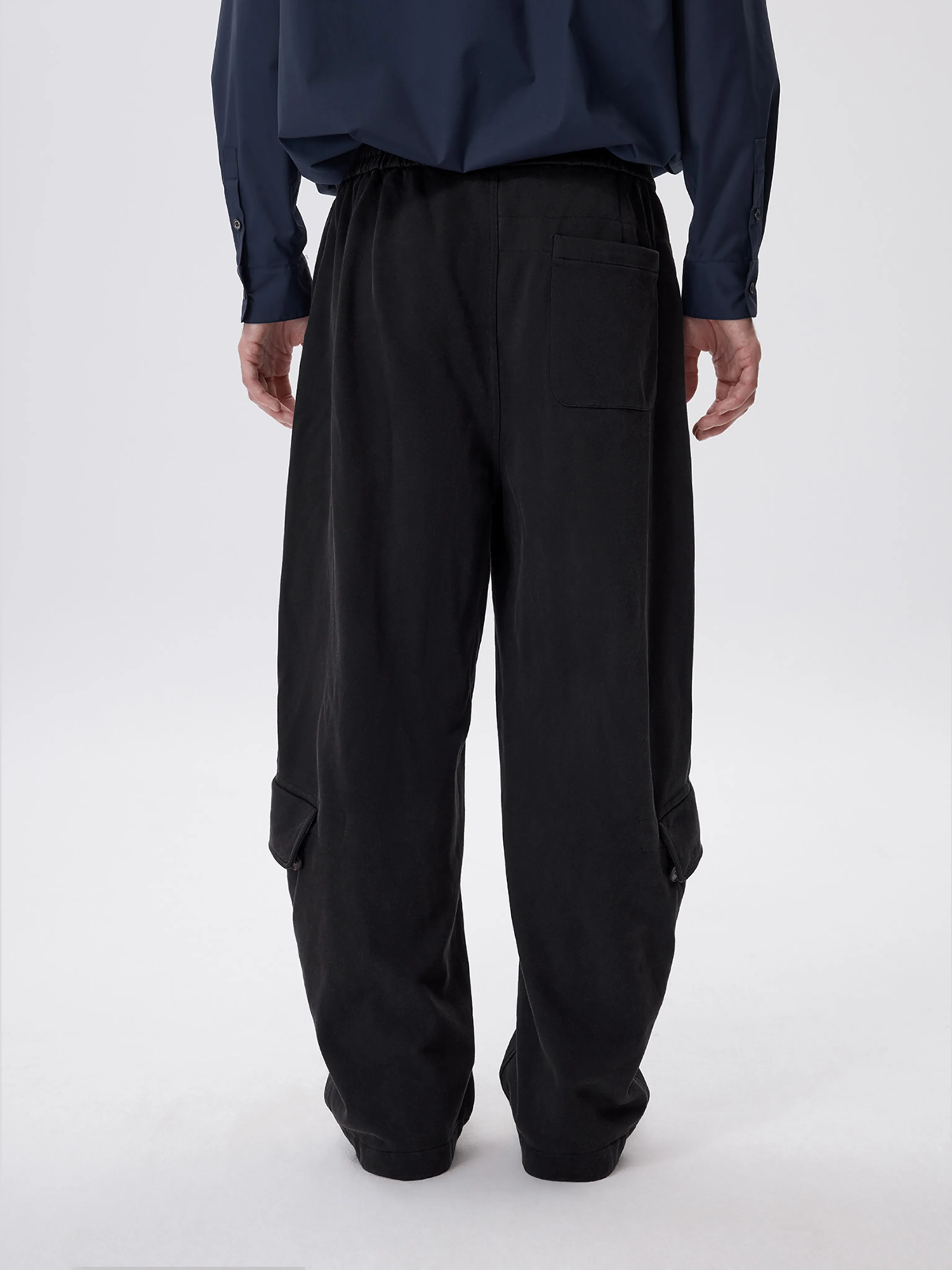 Washed Heavyweight Terry Work Pants - Image 7